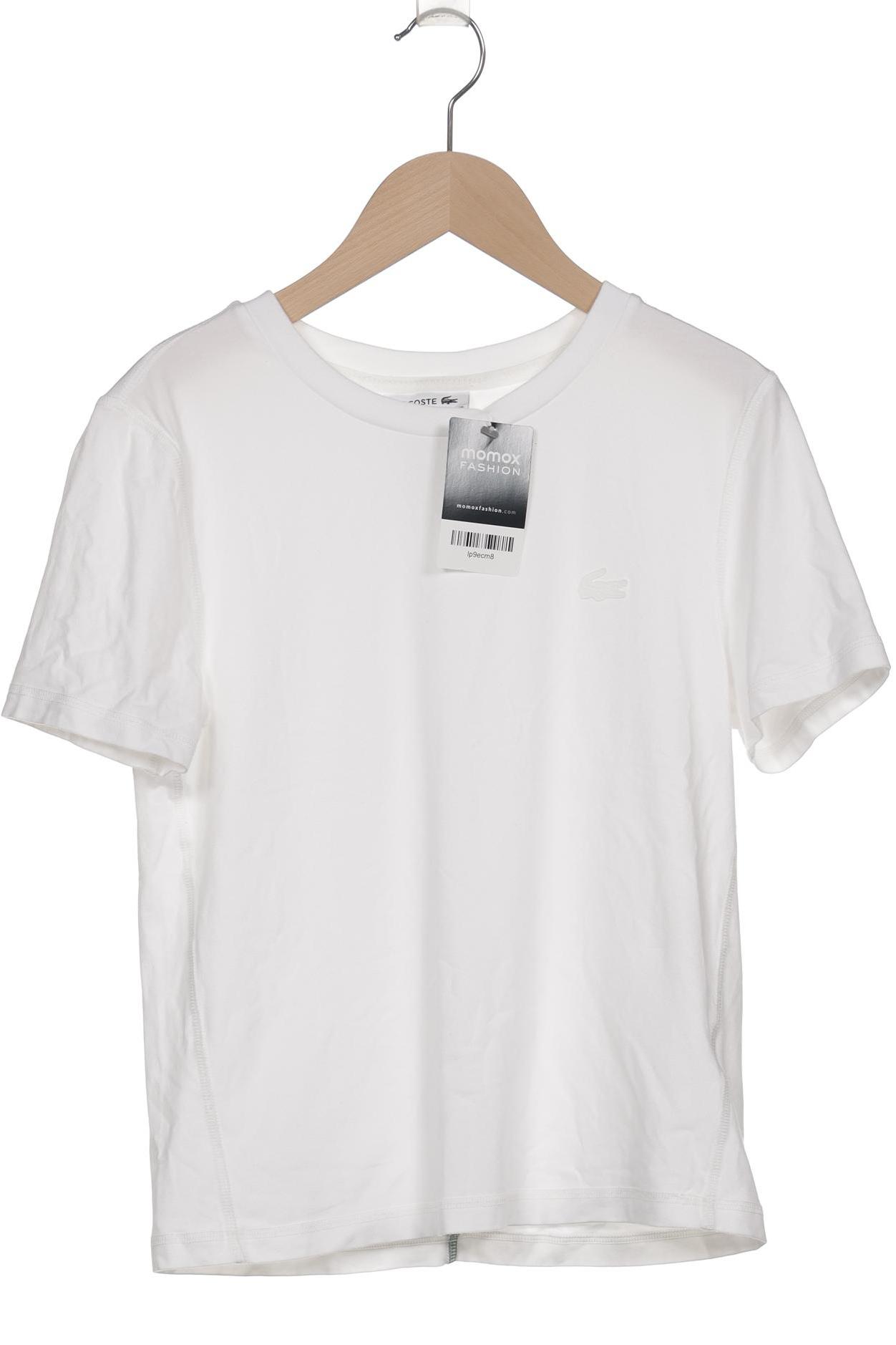 

Lacoste Damen T-Shirt, weiß, Gr. 38