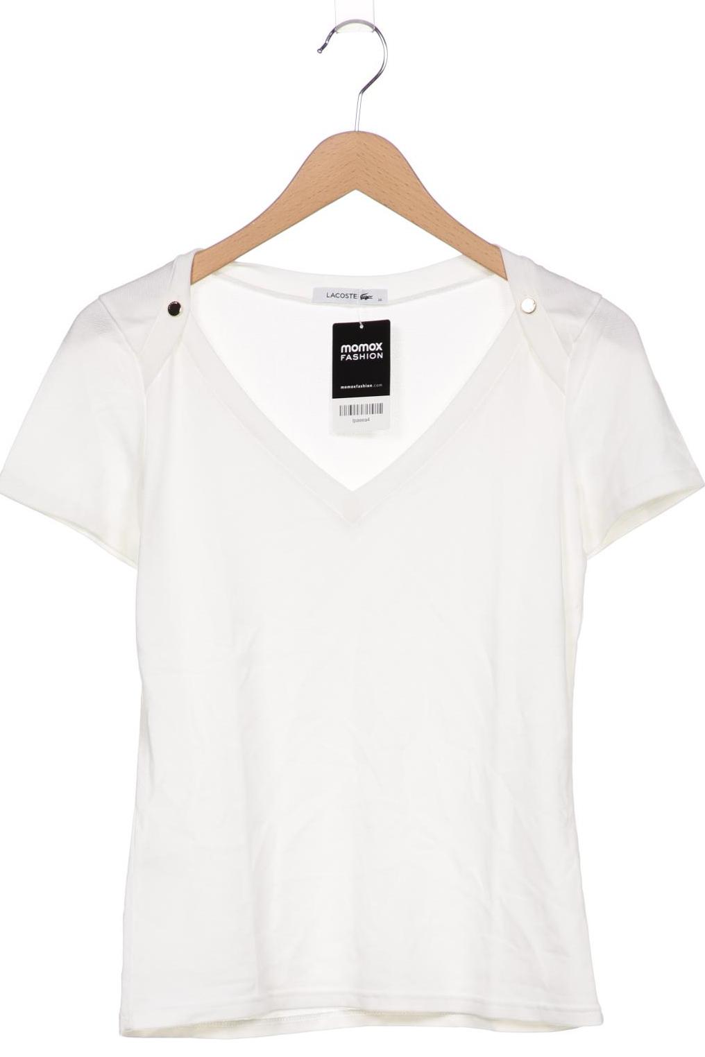 

Lacoste Damen T-Shirt, cremeweiß