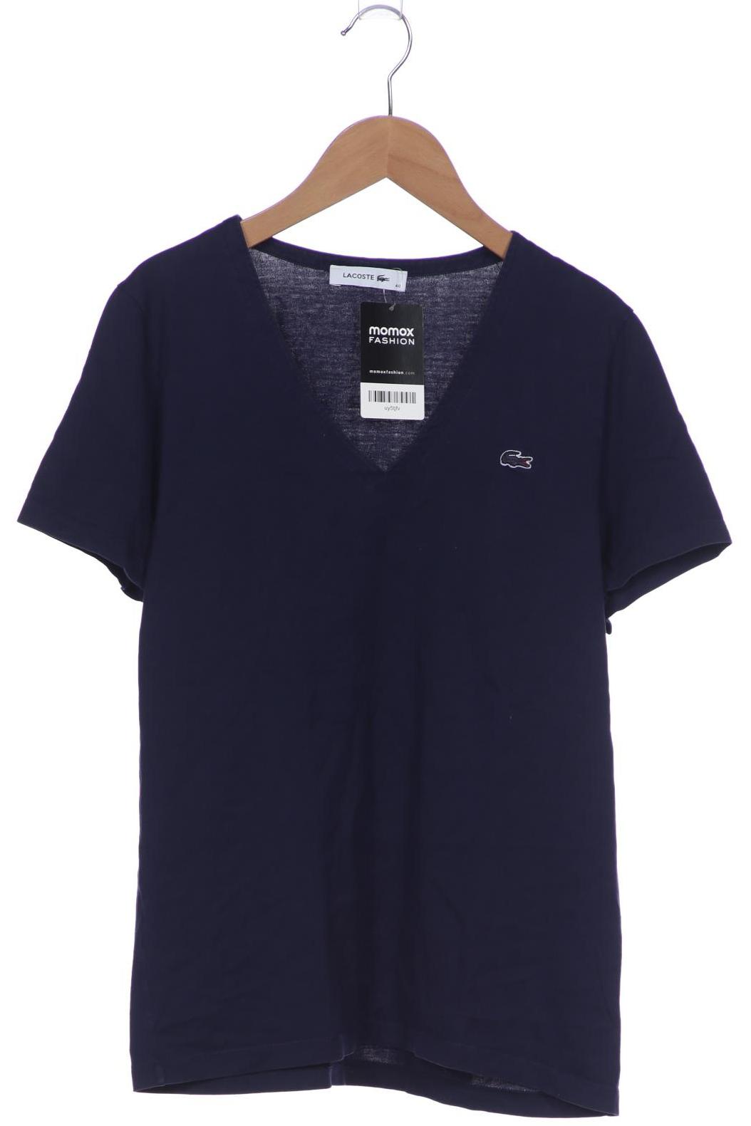 

Lacoste Damen T-Shirt, marineblau, Gr. 40