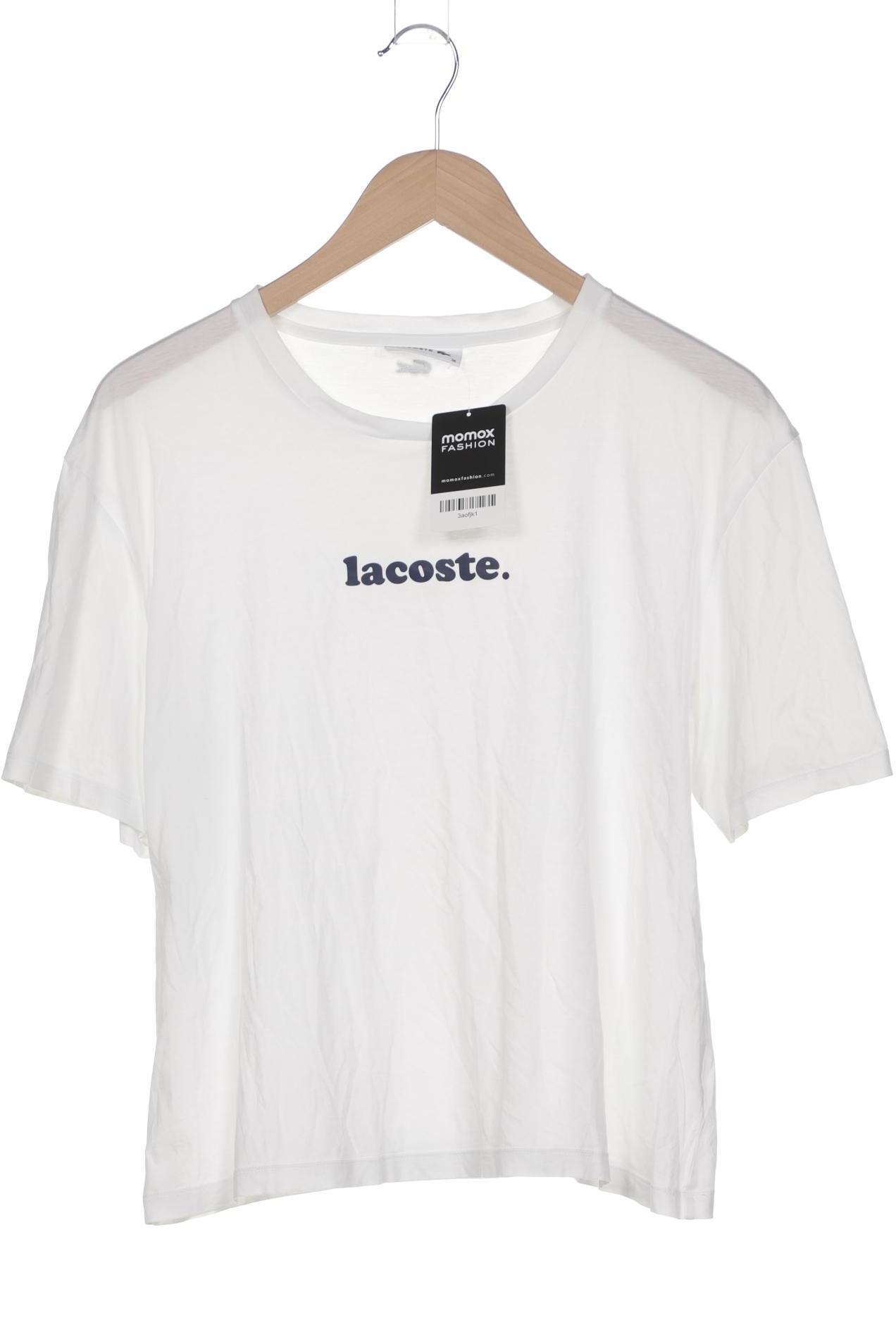 

Lacoste Damen T-Shirt, weiß, Gr. 36