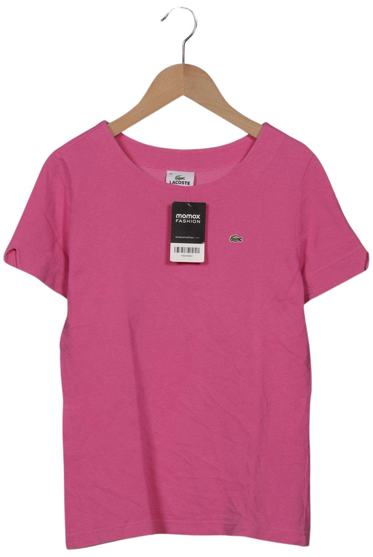 

Lacoste Damen T-Shirt, pink, Gr. 40