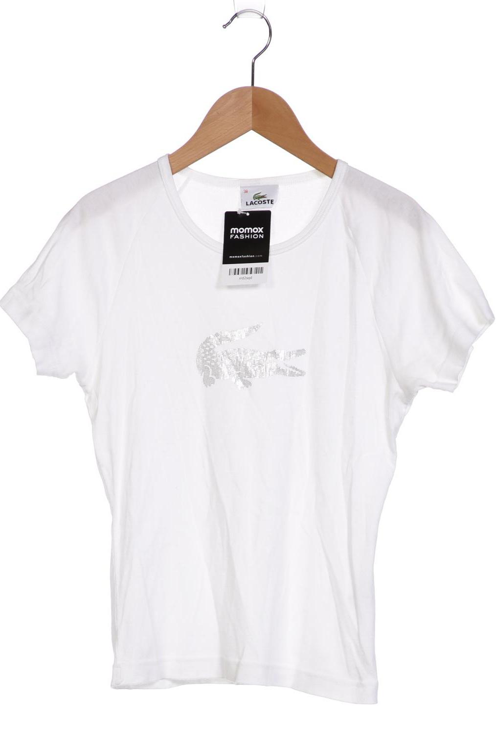 

Lacoste Damen T-Shirt, weiß, Gr. 38
