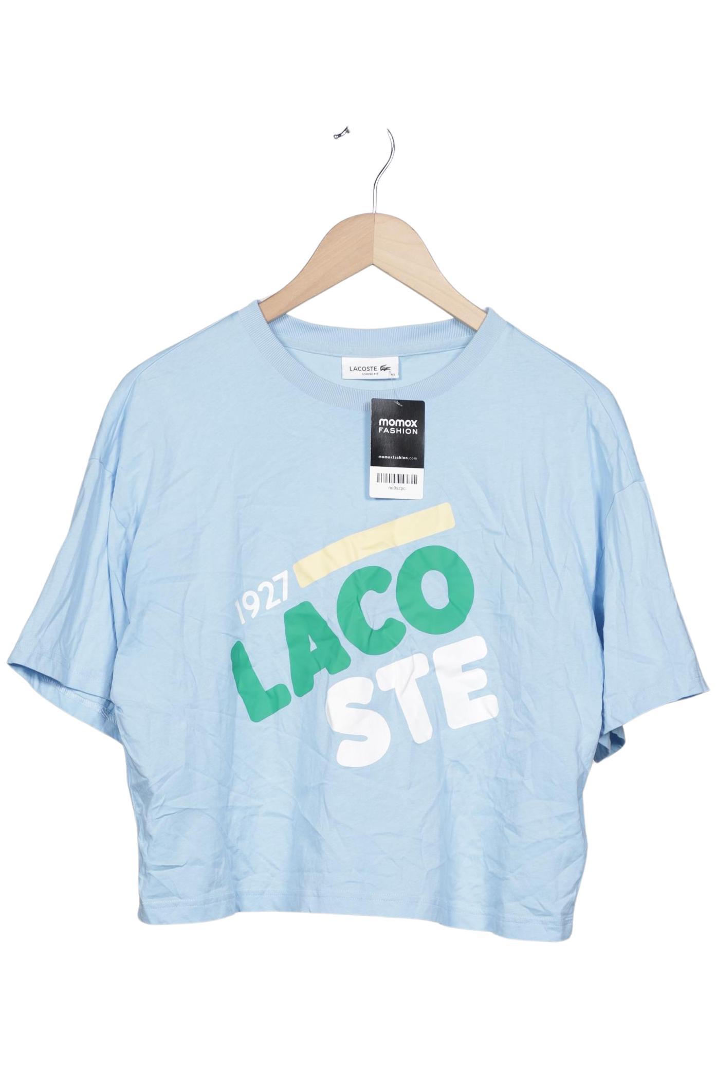 

Lacoste Damen T-Shirt, hellblau, Gr. 42