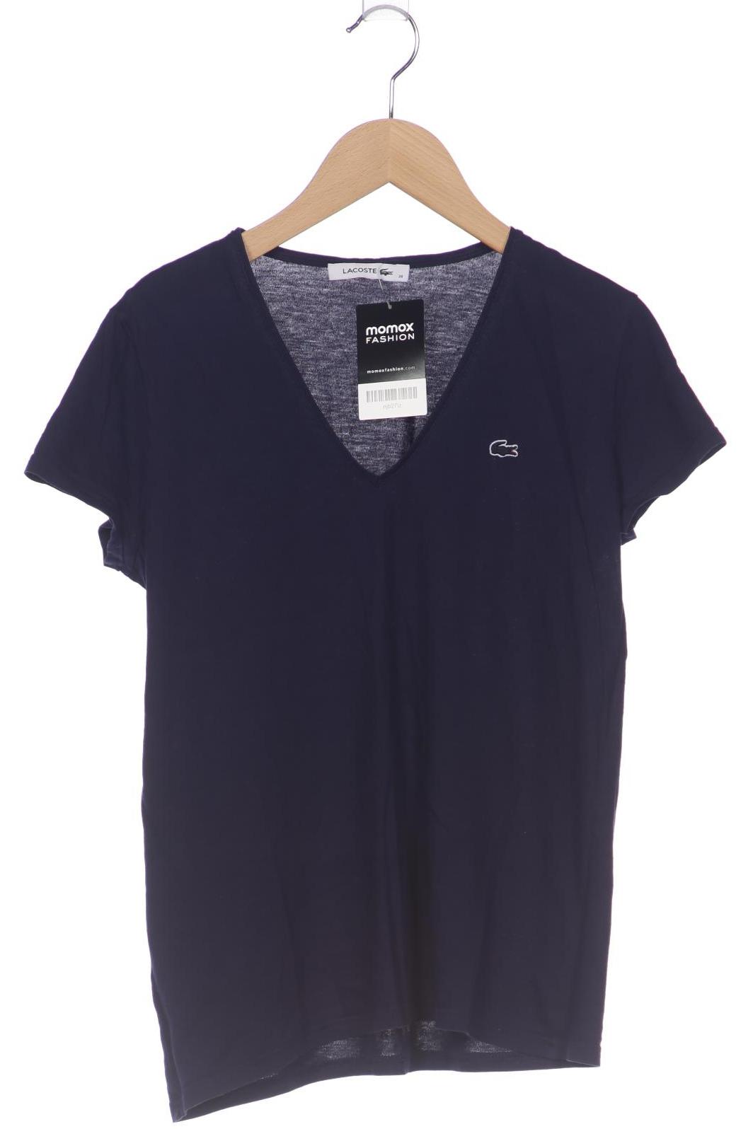 

Lacoste Damen T-Shirt, blau, Gr. 38