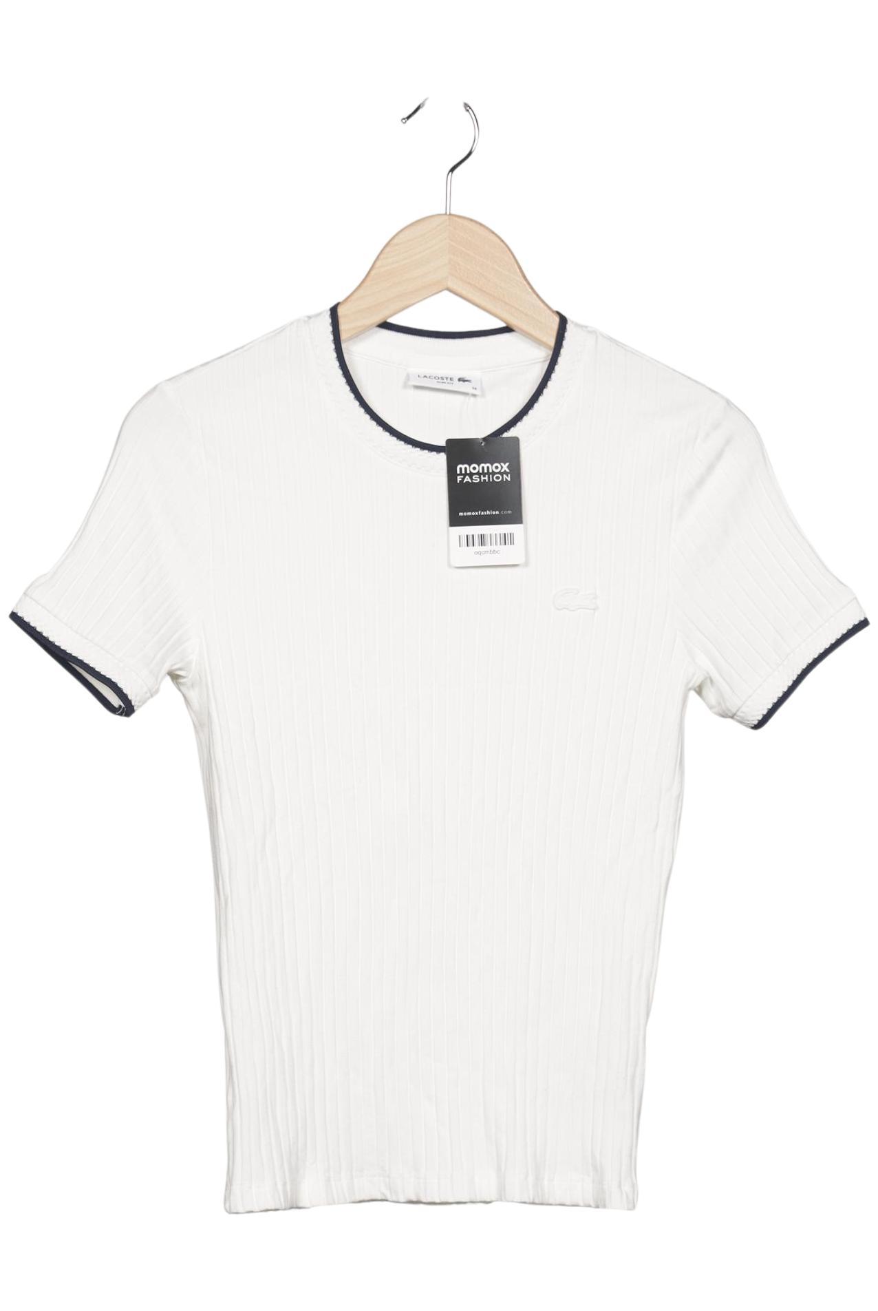 

Lacoste Damen T-Shirt, weiß, Gr. 38