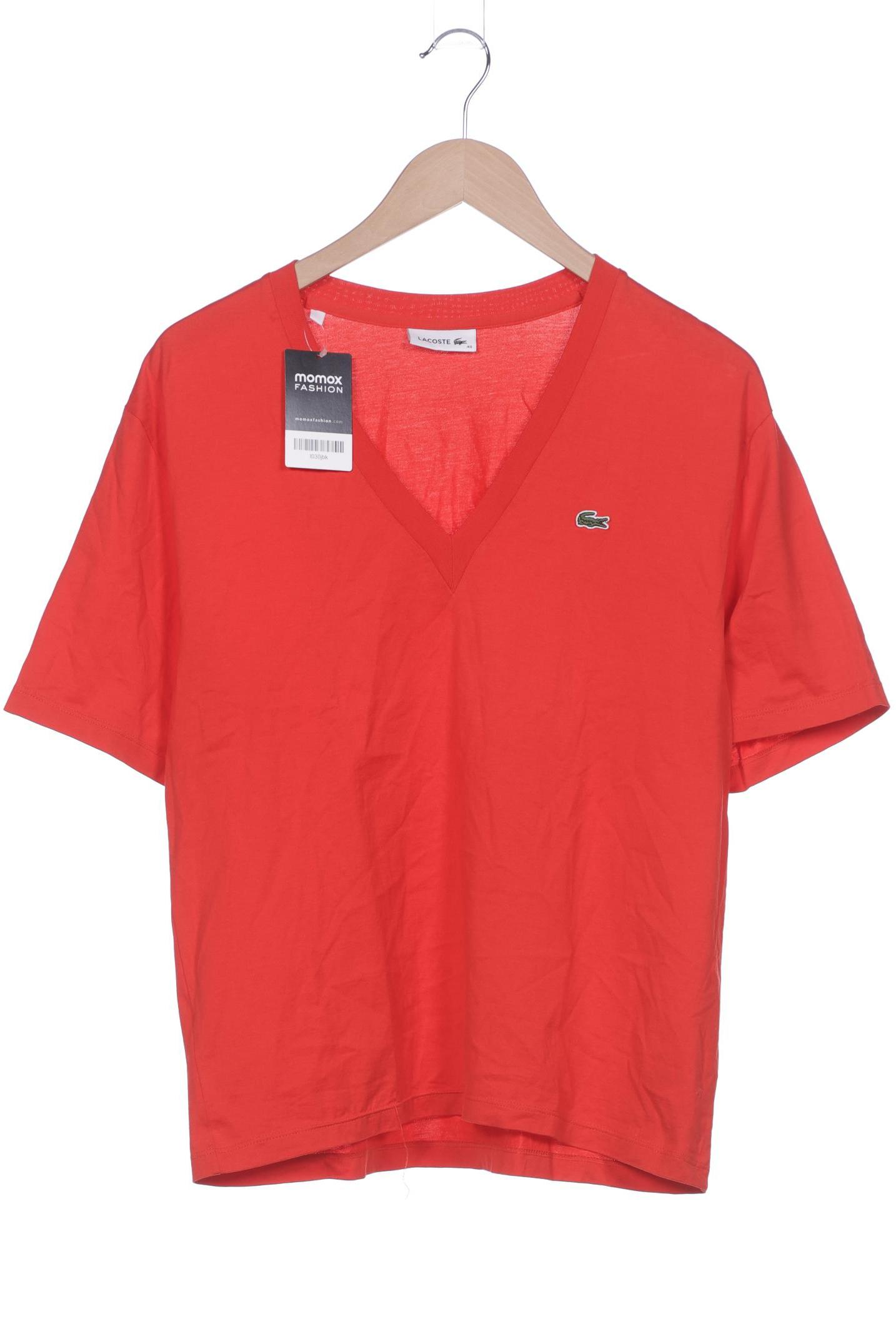 

Lacoste Damen T-Shirt, rot, Gr. 40