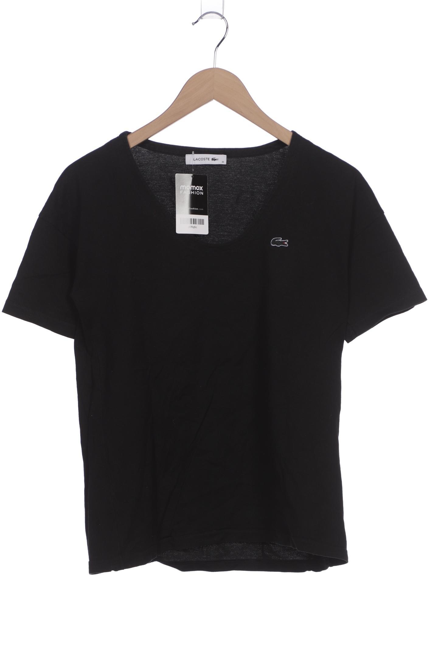 

Lacoste Damen T-Shirt, schwarz, Gr. 36