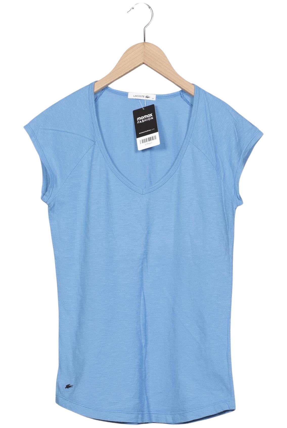 

Lacoste Damen T-Shirt, hellblau, Gr. 38