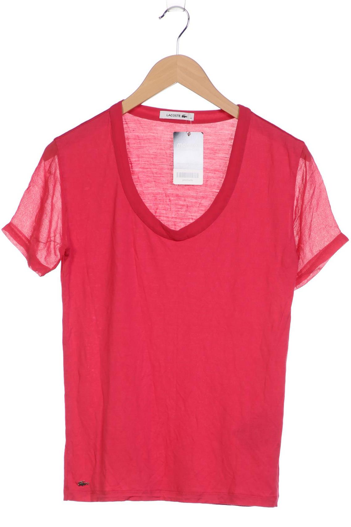 

Lacoste Damen T-Shirt, pink, Gr. 36