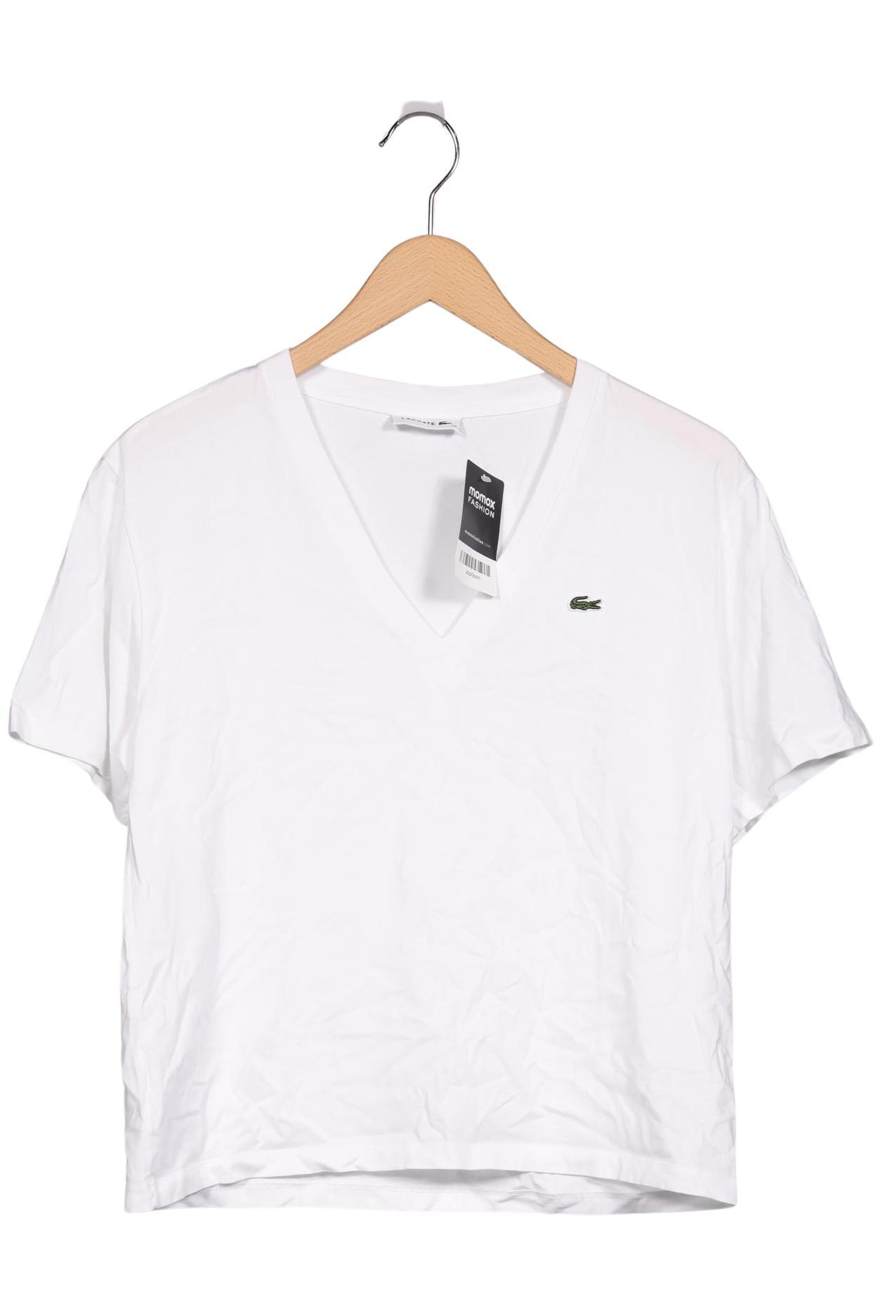 

Lacoste Damen T-Shirt, weiß, Gr. 38