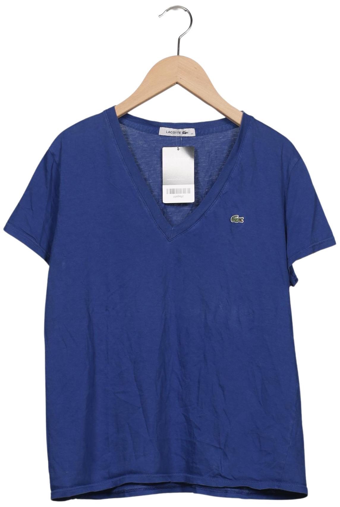 

Lacoste Damen T-Shirt, blau, Gr. 44