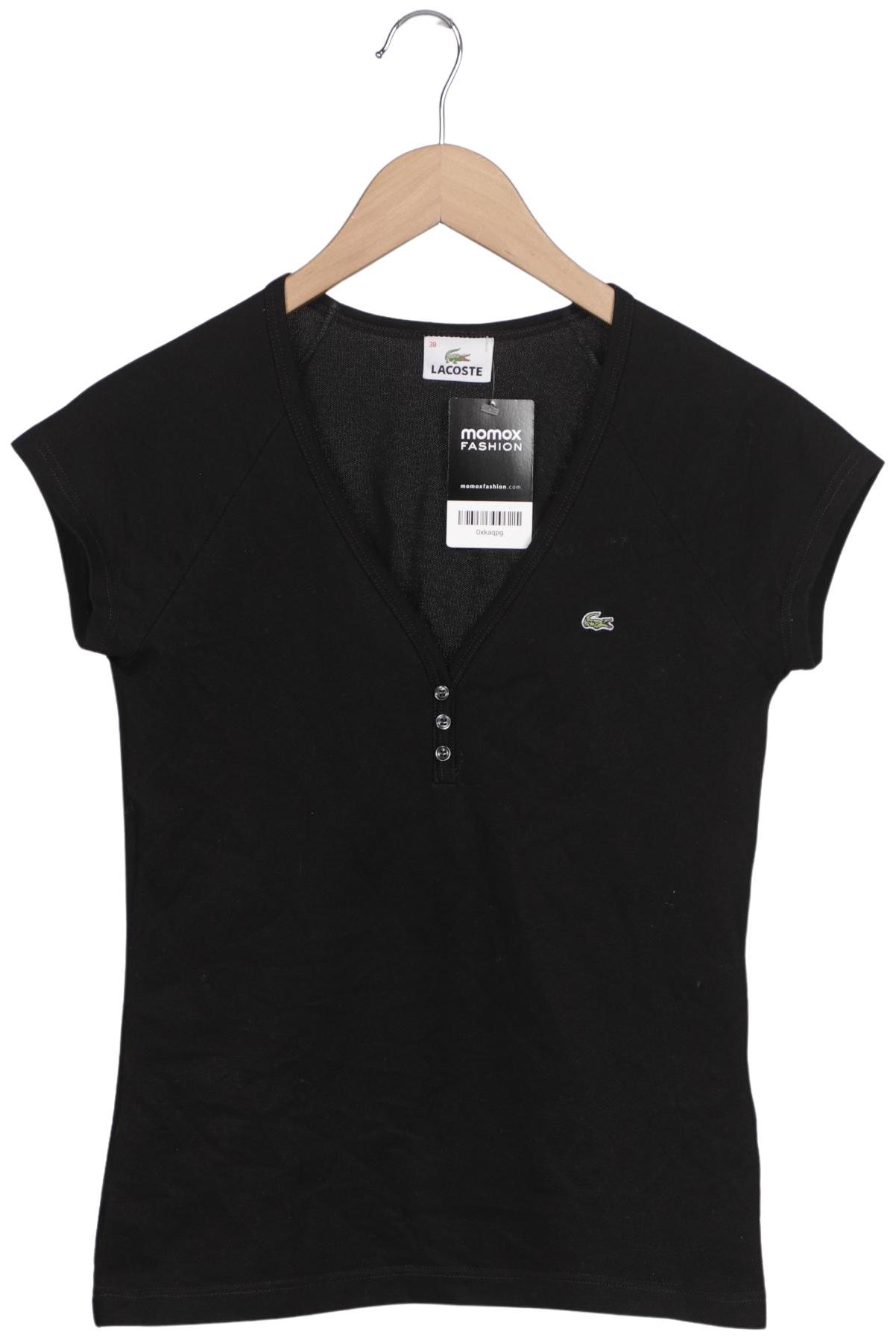 

Lacoste Damen T-Shirt, schwarz, Gr. 38