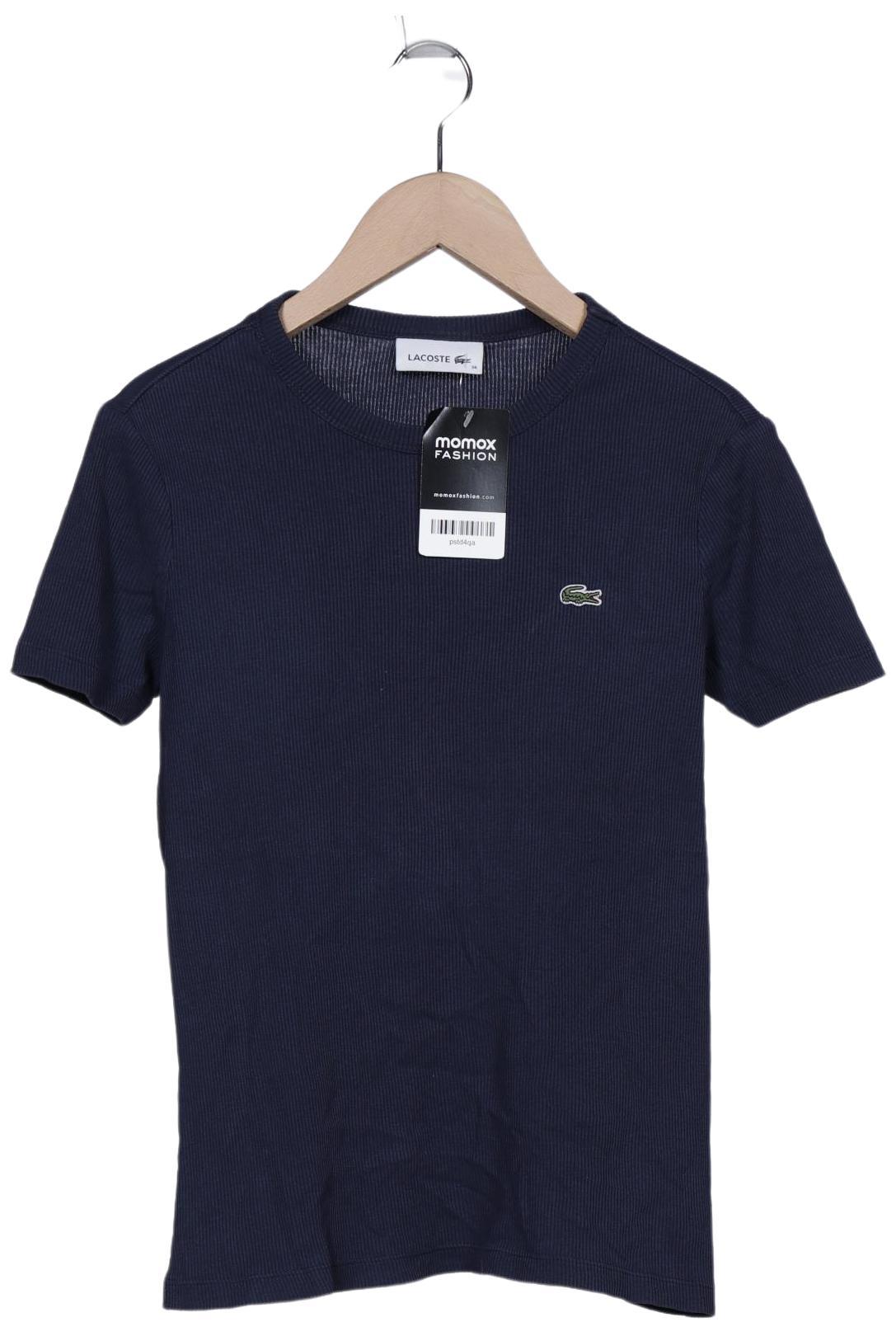 

Lacoste Damen T-Shirt, marineblau, Gr. 36