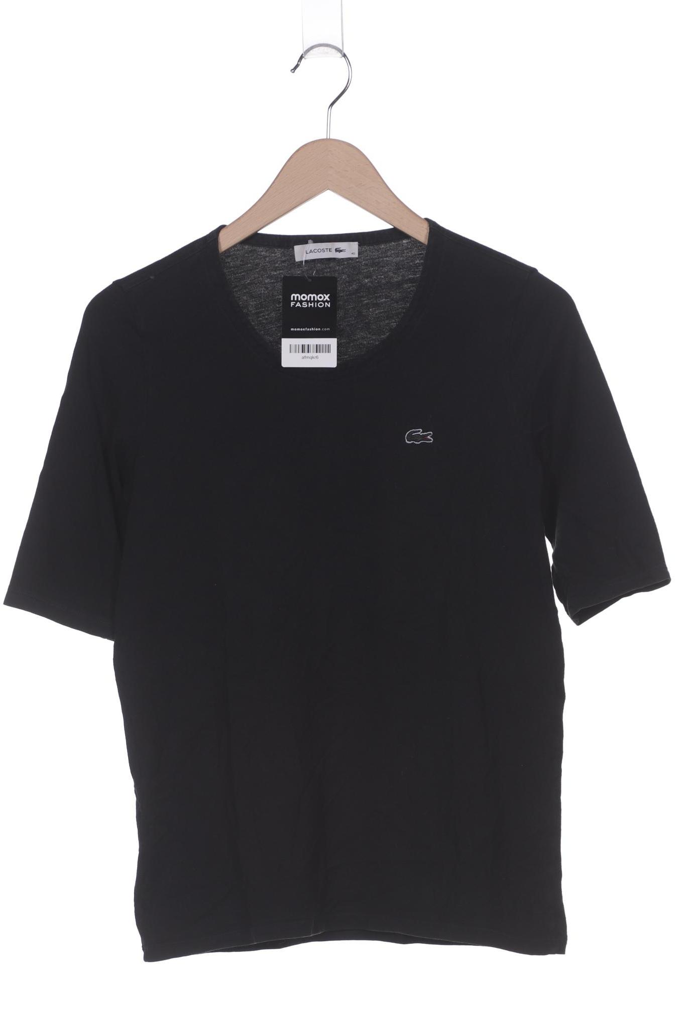 

Lacoste Damen T-Shirt, schwarz, Gr. 40