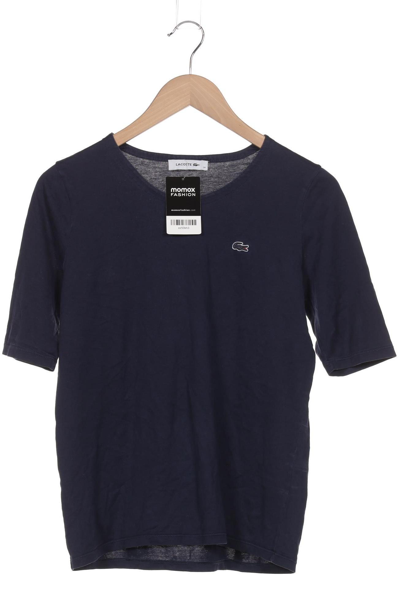 

Lacoste Damen T-Shirt, marineblau, Gr. 38