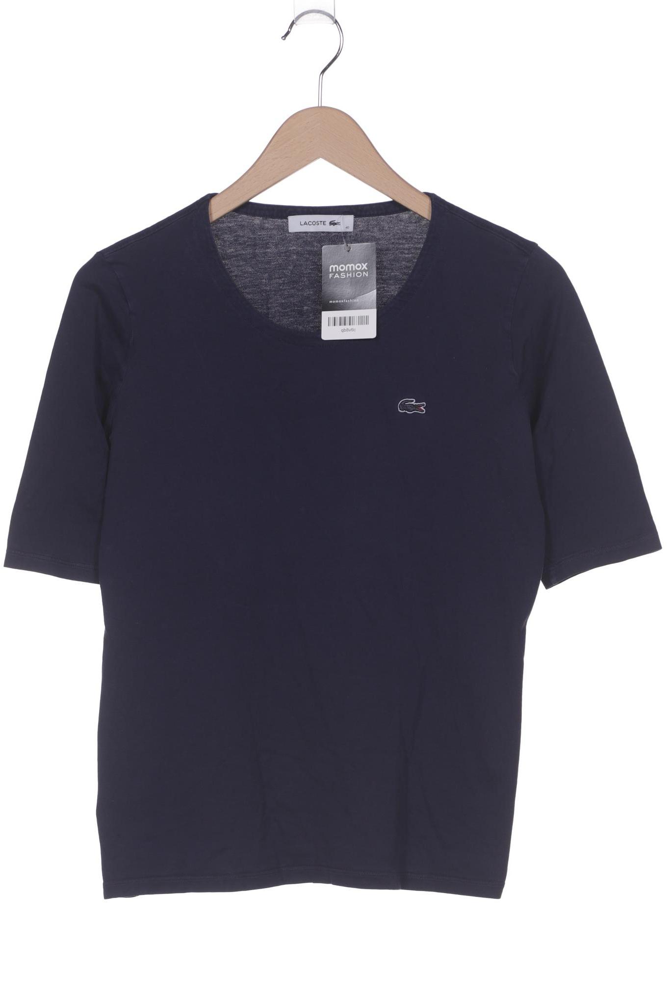 

Lacoste Damen T-Shirt, marineblau, Gr. 40