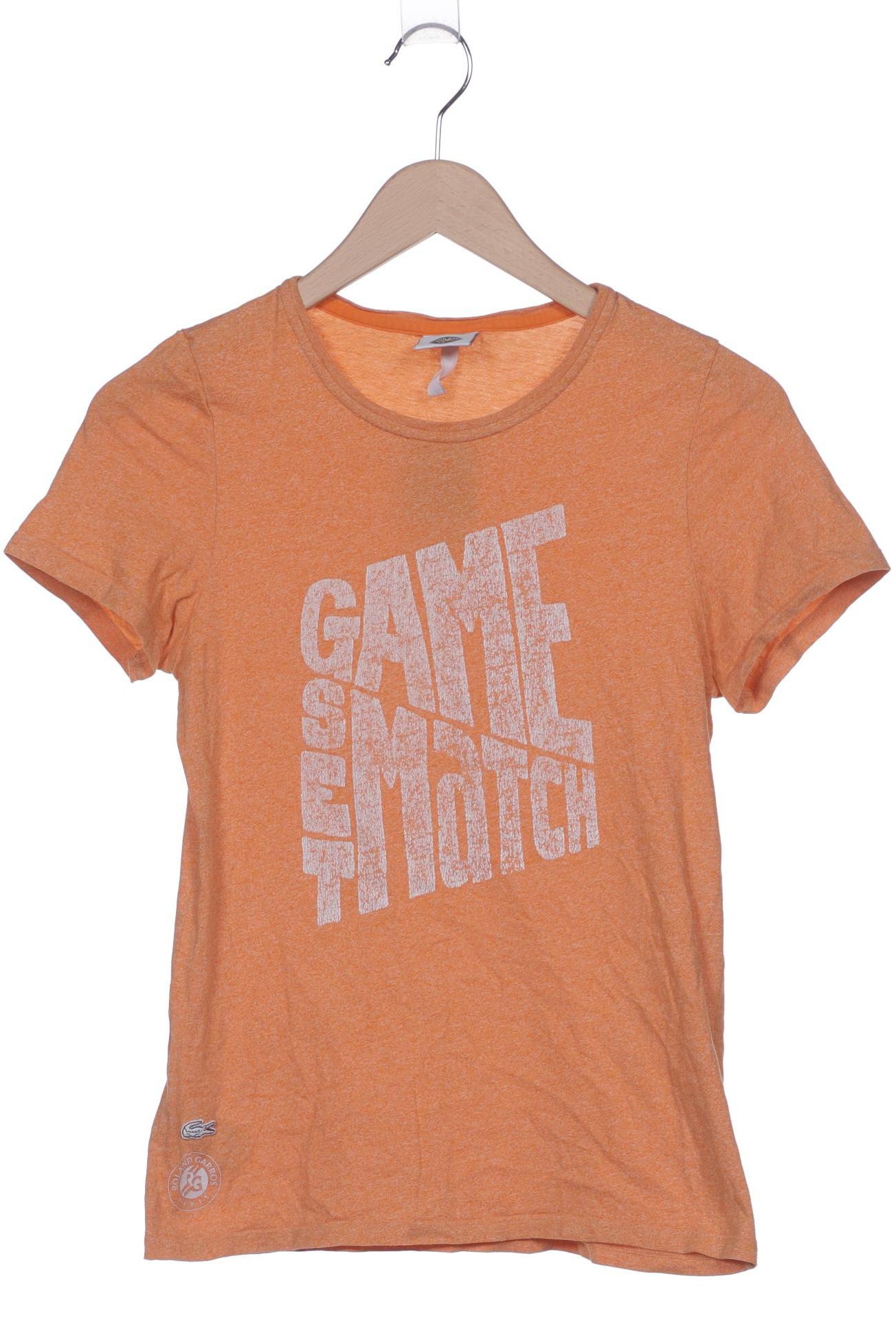 

Lacoste Damen T-Shirt, orange, Gr. 36