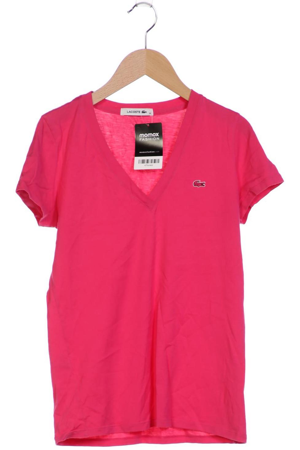 

Lacoste Damen T-Shirt, pink, Gr. 36