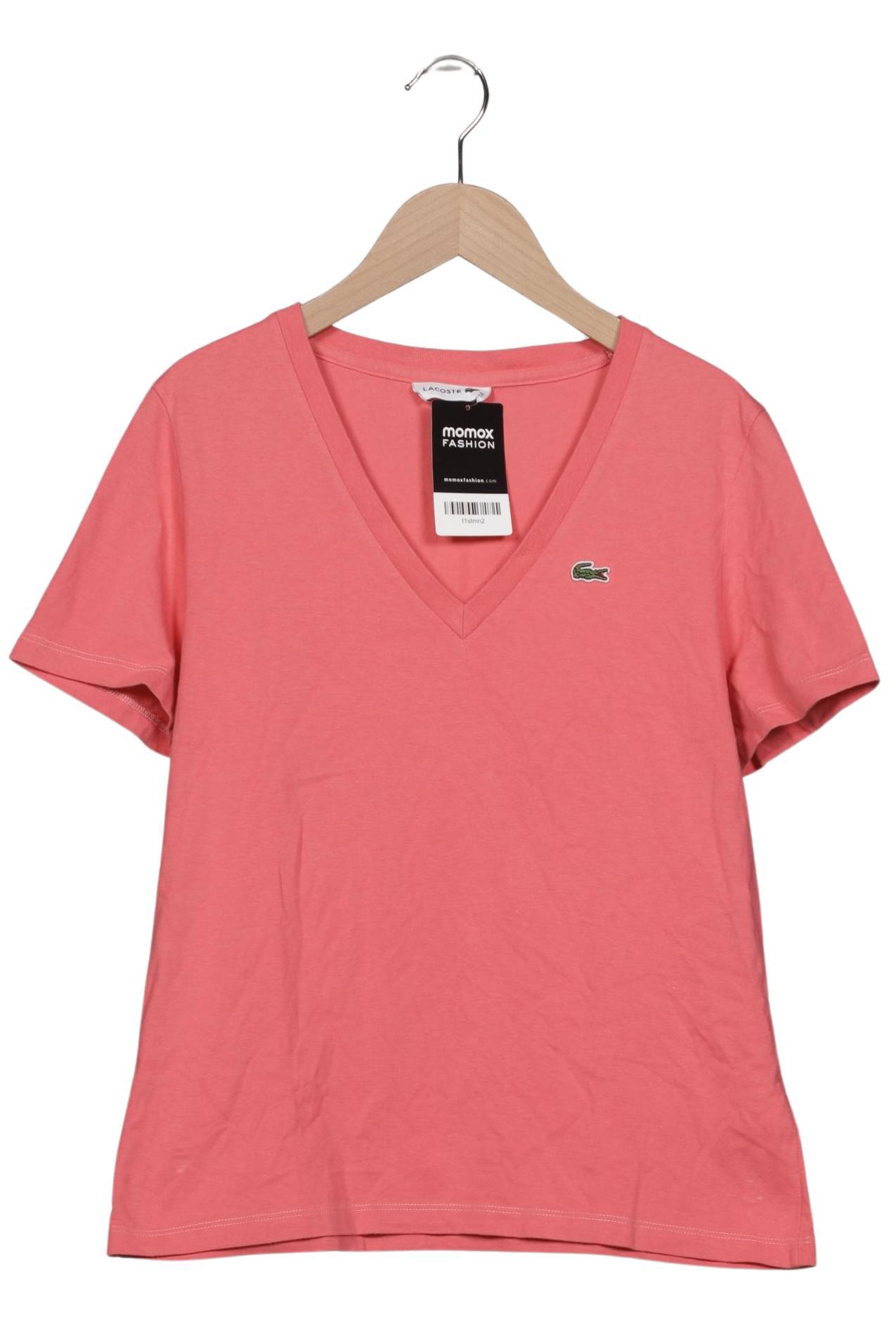

Lacoste Damen T-Shirt, pink, Gr. 36