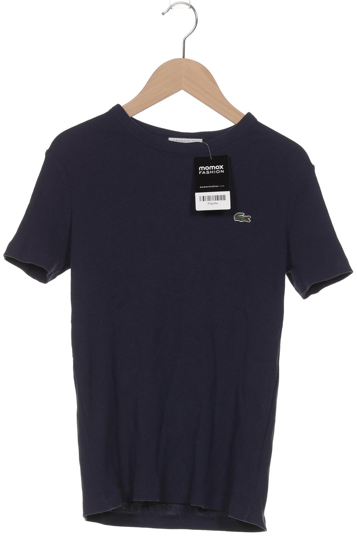 

Lacoste Damen T-Shirt, marineblau, Gr. 36