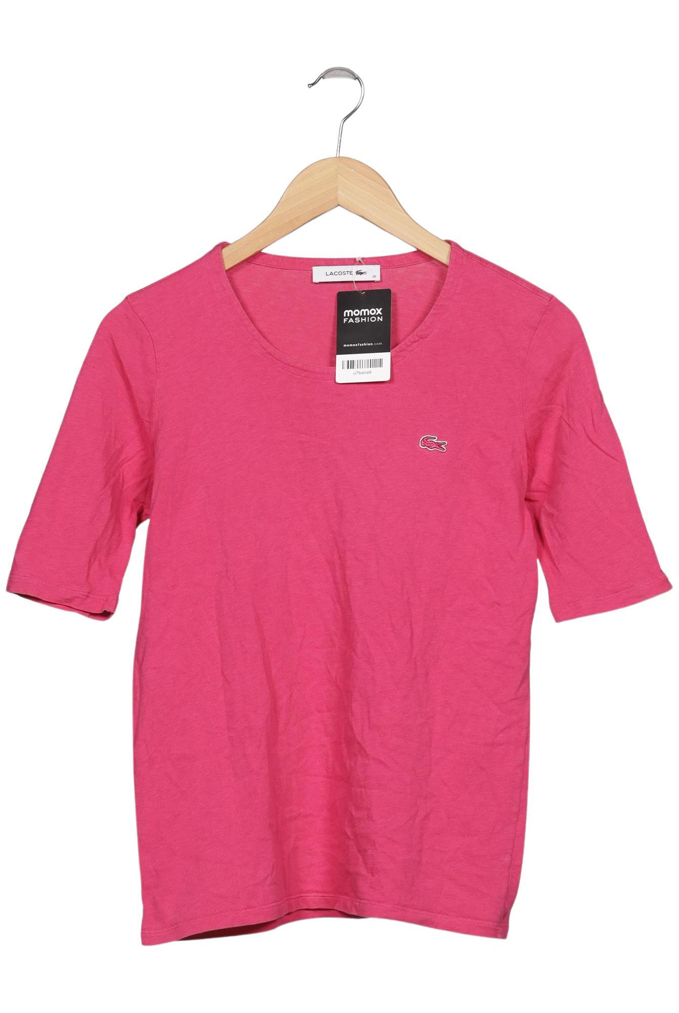 

Lacoste Damen T-Shirt, pink, Gr. 38