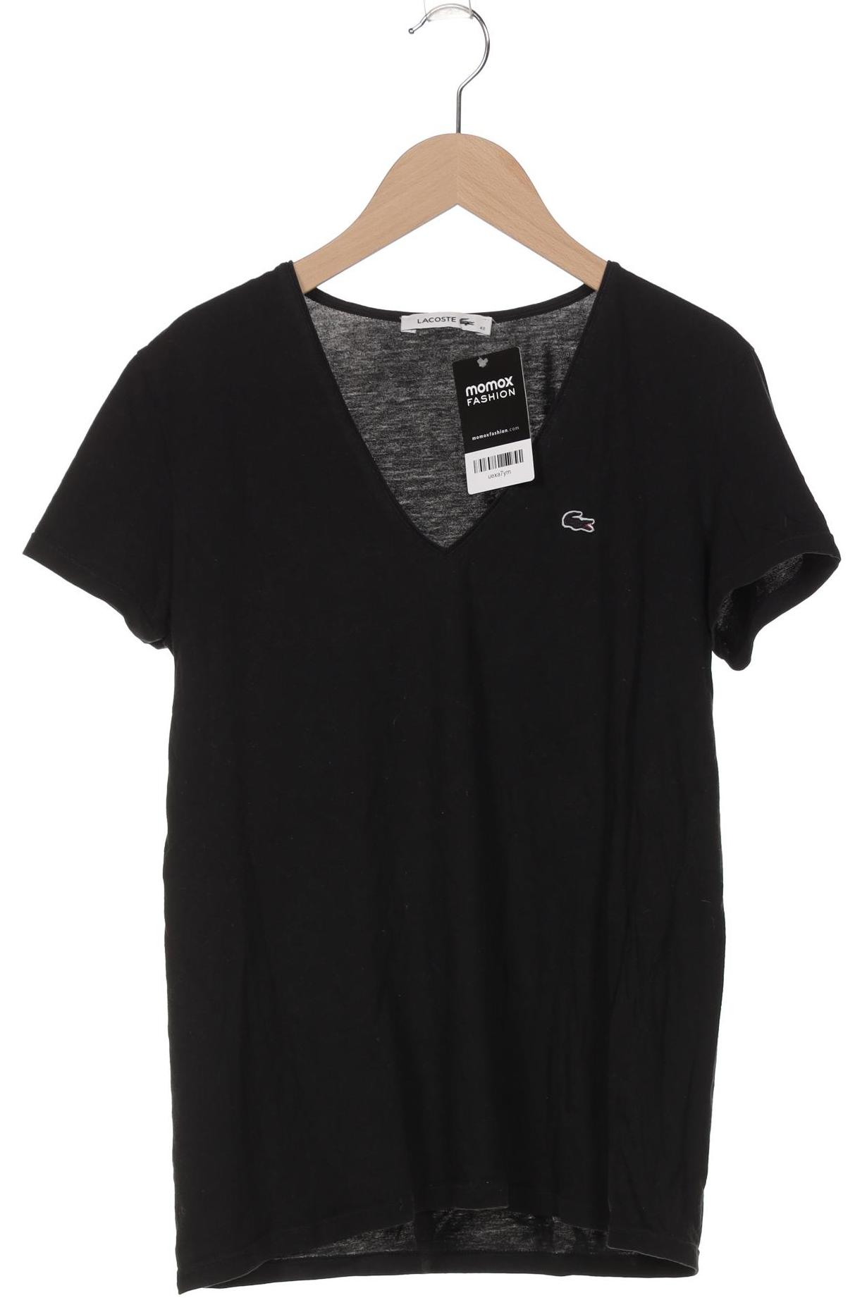 

Lacoste Damen T-Shirt, schwarz, Gr. 42