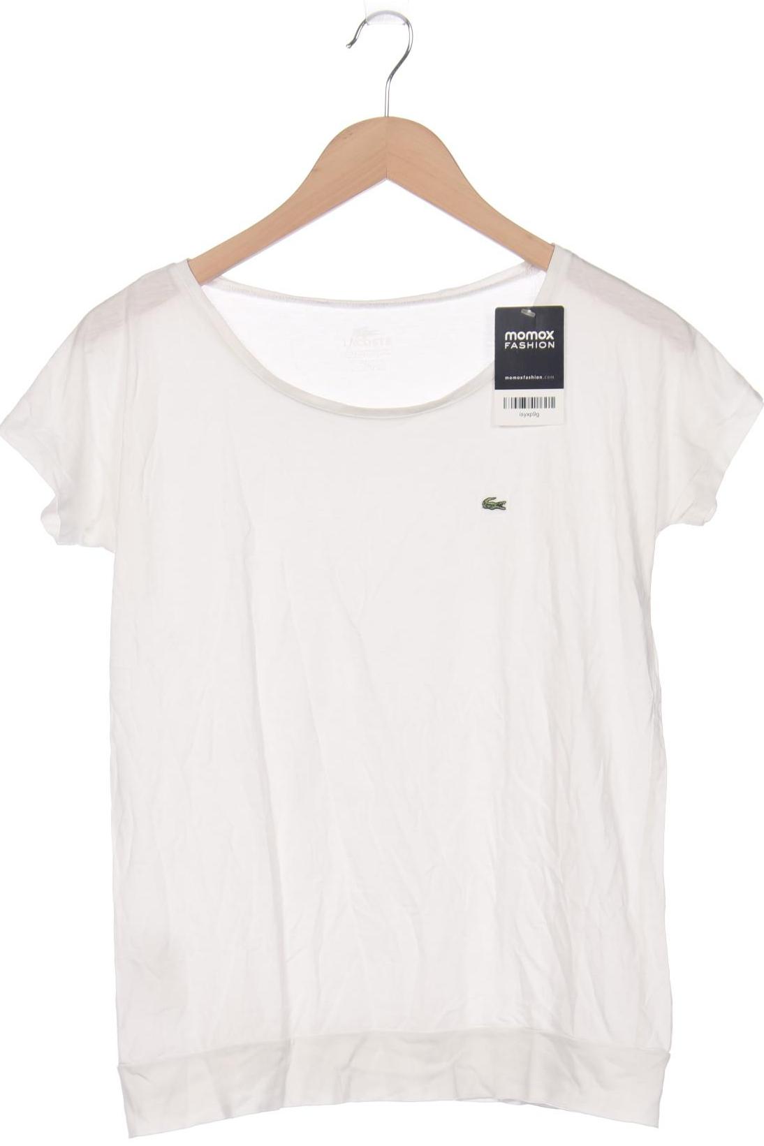 

Lacoste Damen T-Shirt, weiß, Gr. 38