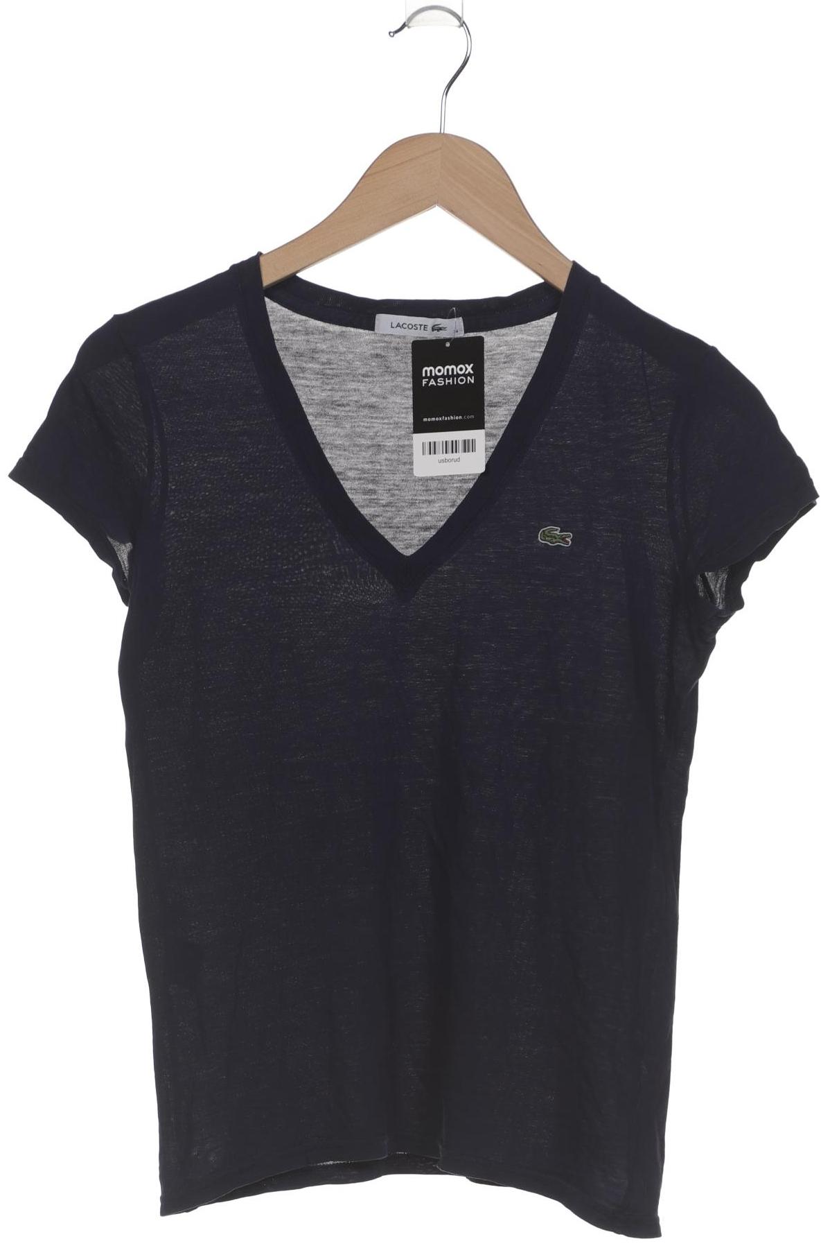 

Lacoste Damen T-Shirt, marineblau, Gr. 34