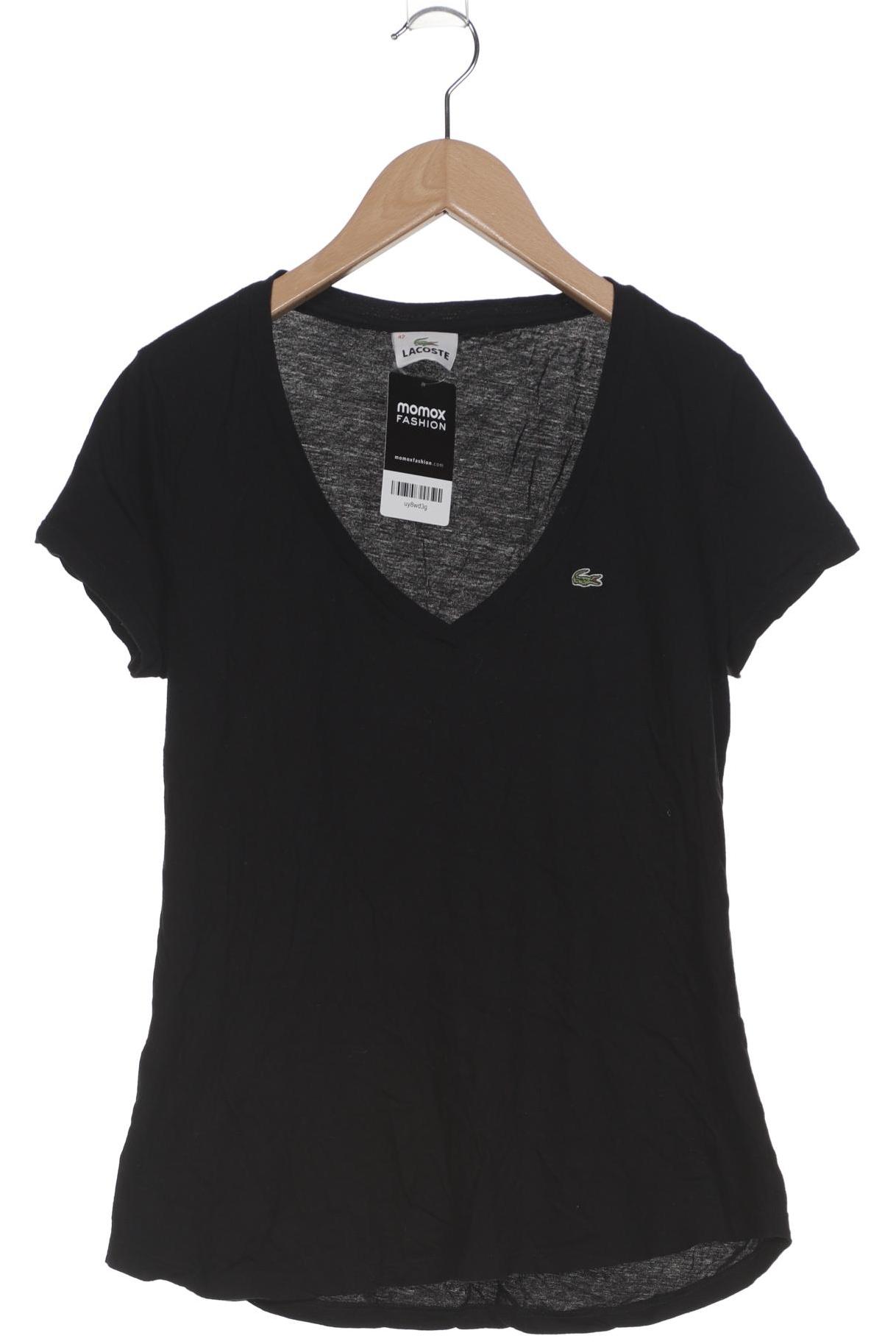 

Lacoste Damen T-Shirt, schwarz, Gr. 42
