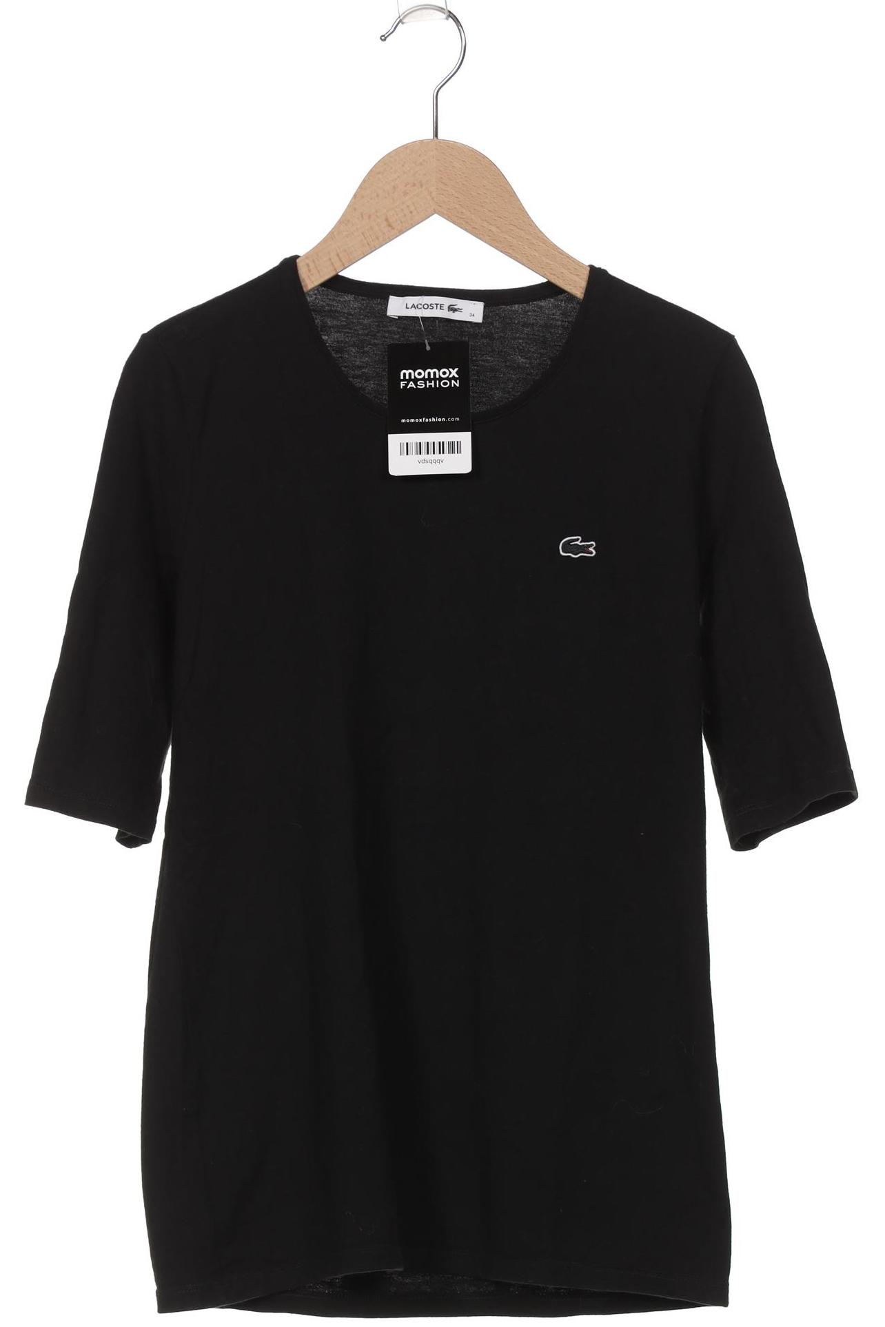 

Lacoste Damen T-Shirt, schwarz, Gr. 34
