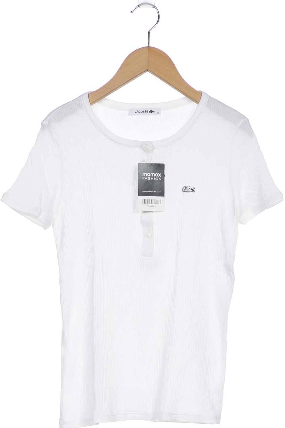 

Lacoste Damen T-Shirt, weiß, Gr. 36
