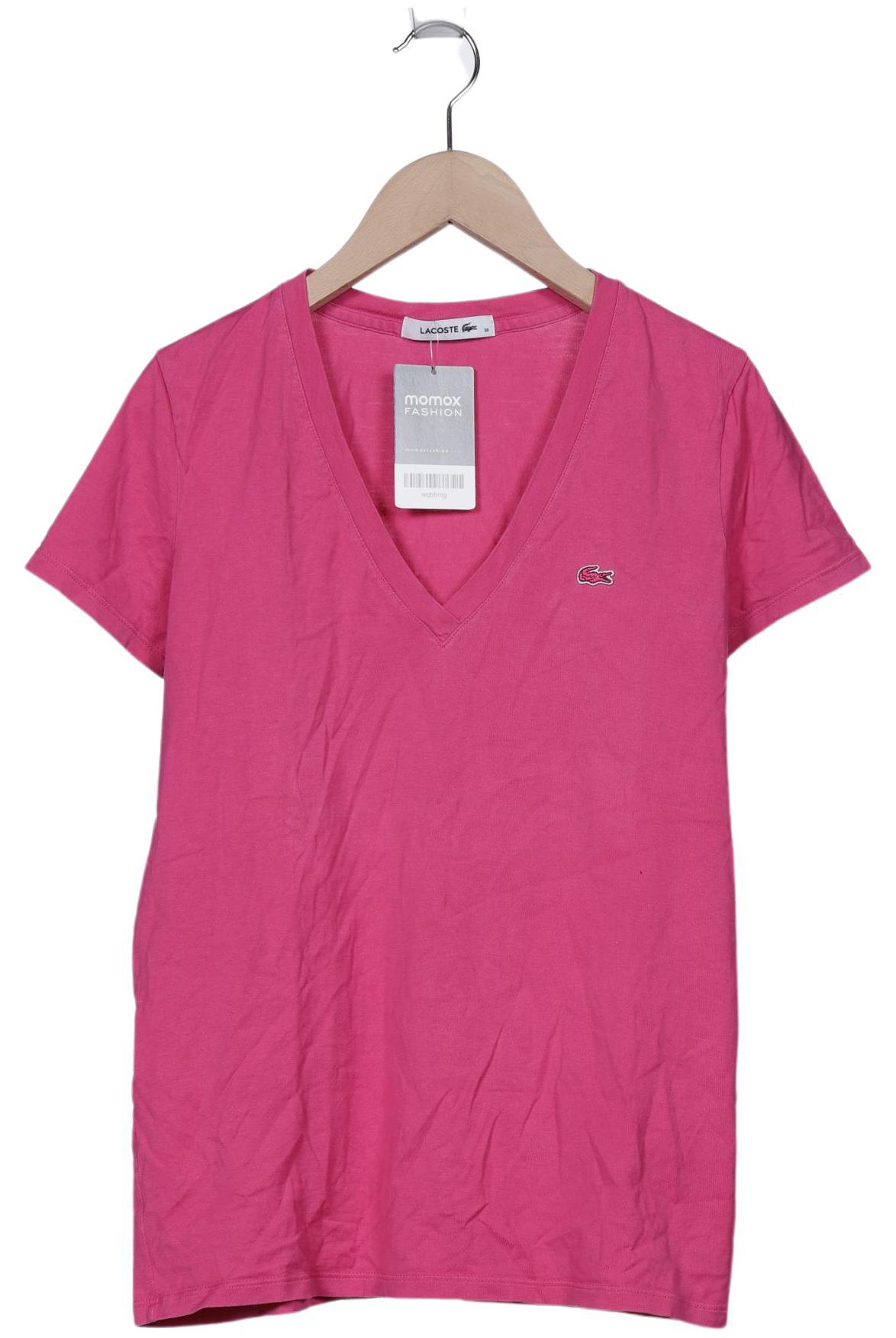 

Lacoste Damen T-Shirt, pink, Gr. 38
