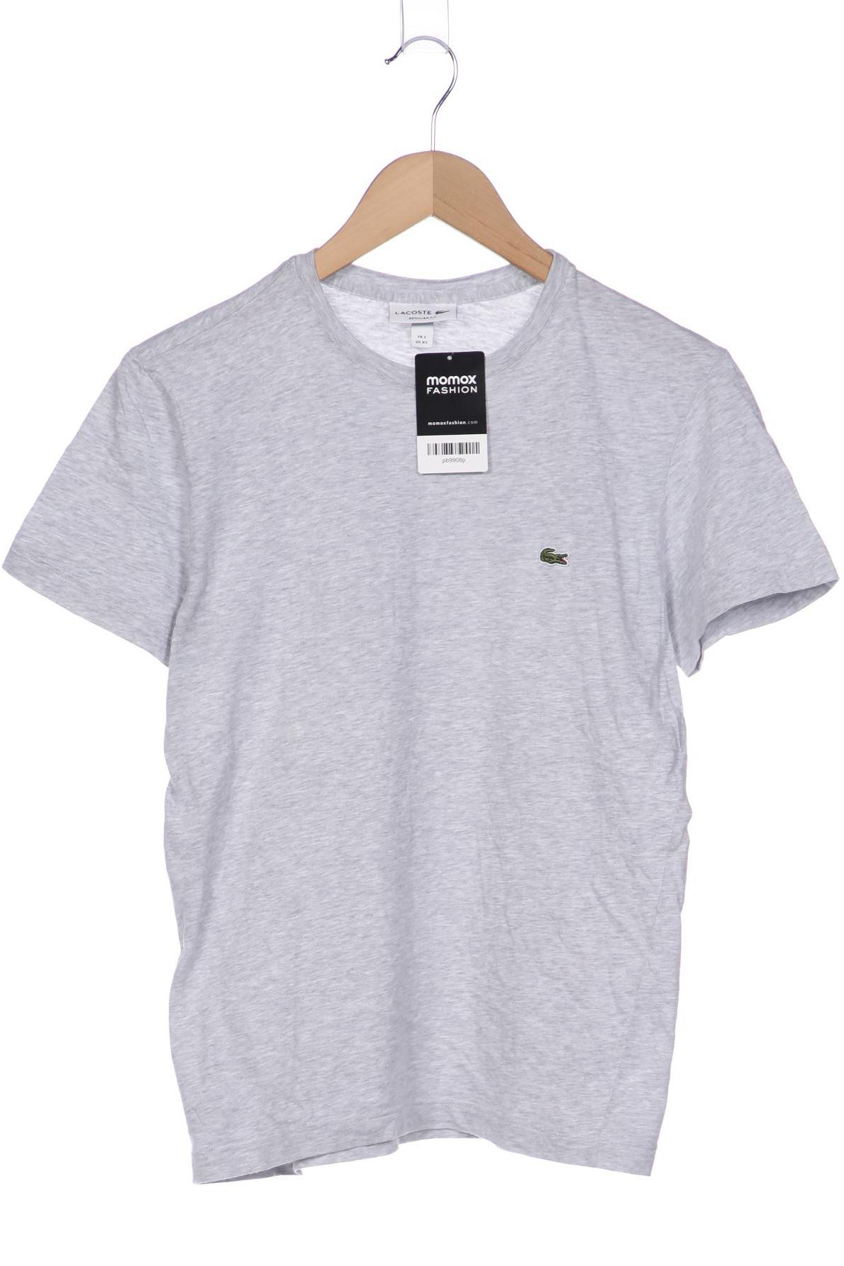 

Lacoste Damen T-Shirt, grau, Gr. 34