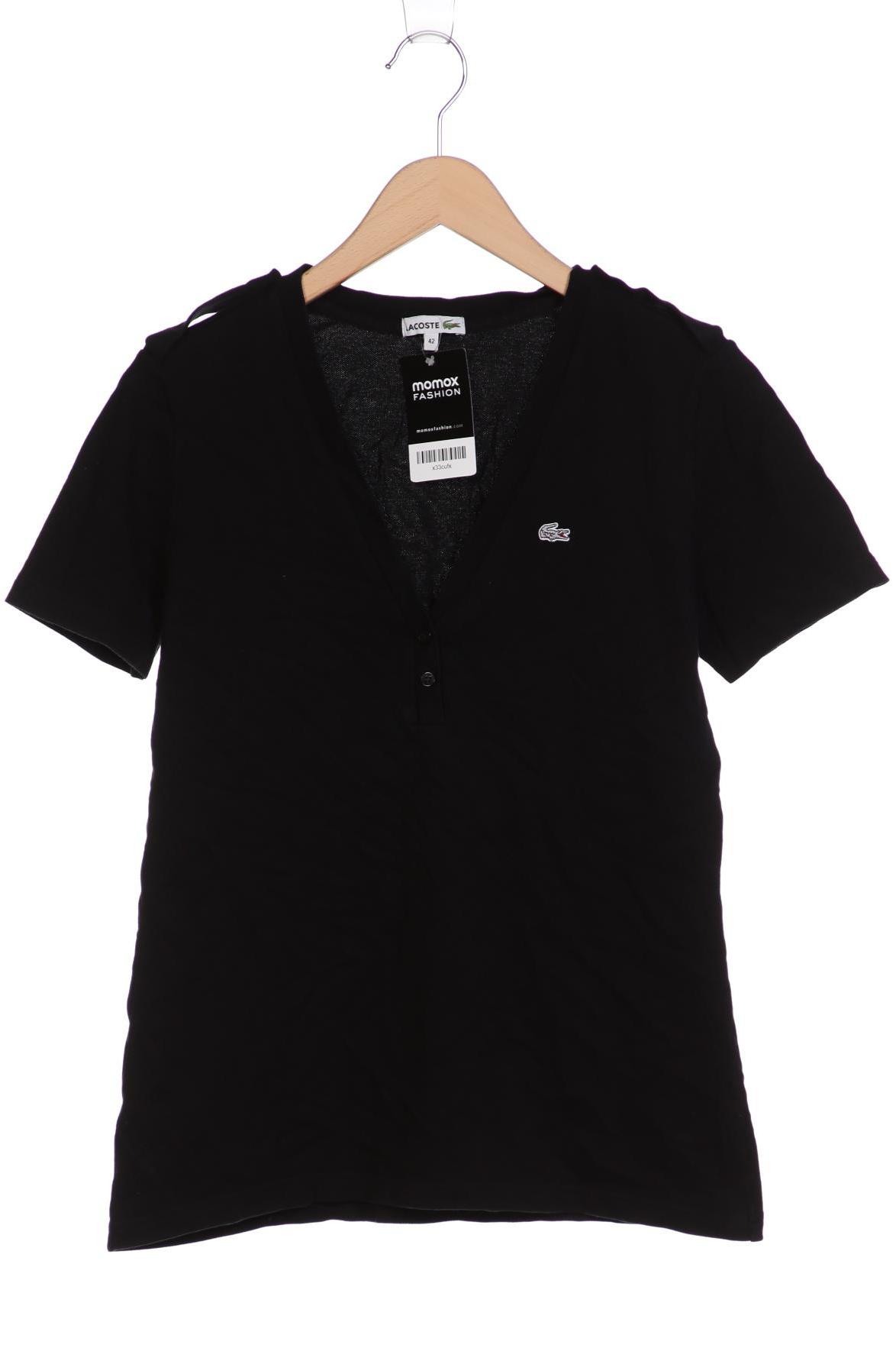 

Lacoste Damen T-Shirt, schwarz