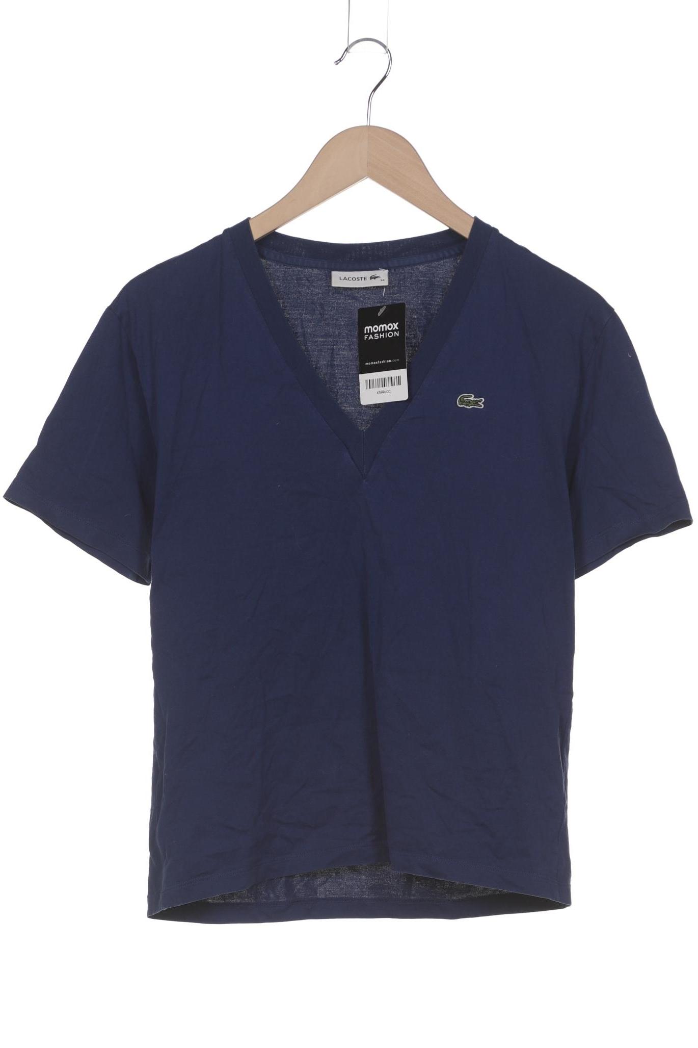 

Lacoste Damen T-Shirt, marineblau, Gr. 34
