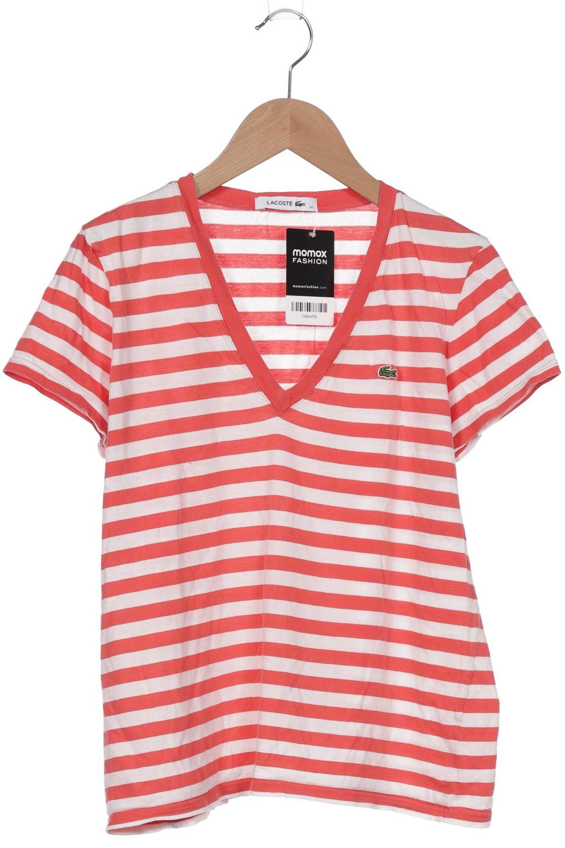 

Lacoste Damen T-Shirt, rot, Gr. 40