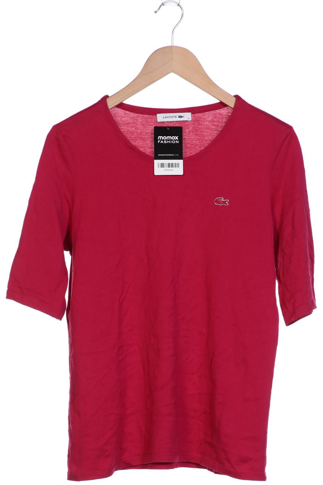 

Lacoste Damen T-Shirt, pink, Gr. 40
