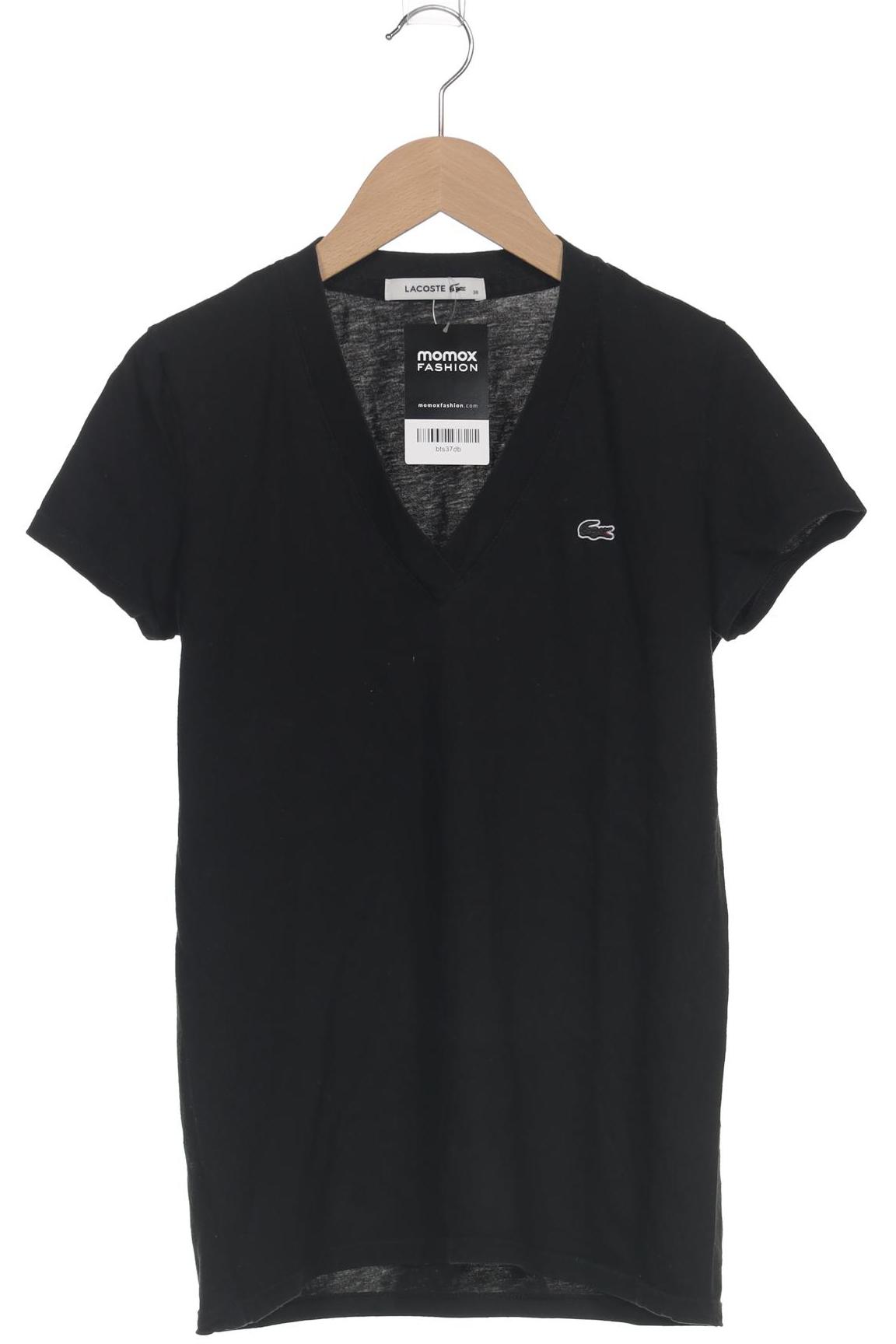 

Lacoste Damen T-Shirt, schwarz, Gr. 36