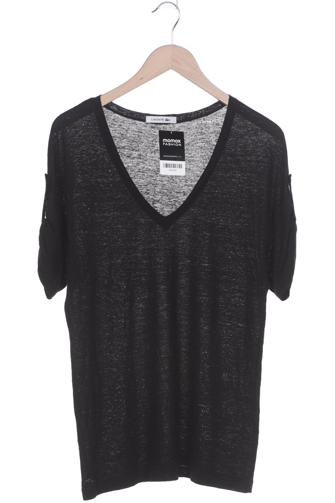 

Lacoste Damen T-Shirt, schwarz, Gr. 44