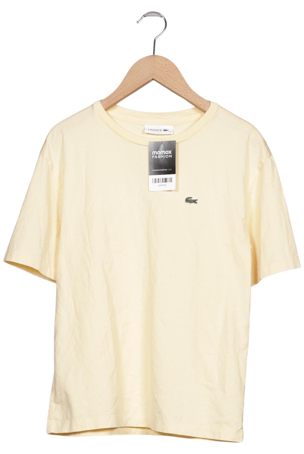 

Lacoste Damen T-Shirt, gelb, Gr. 32