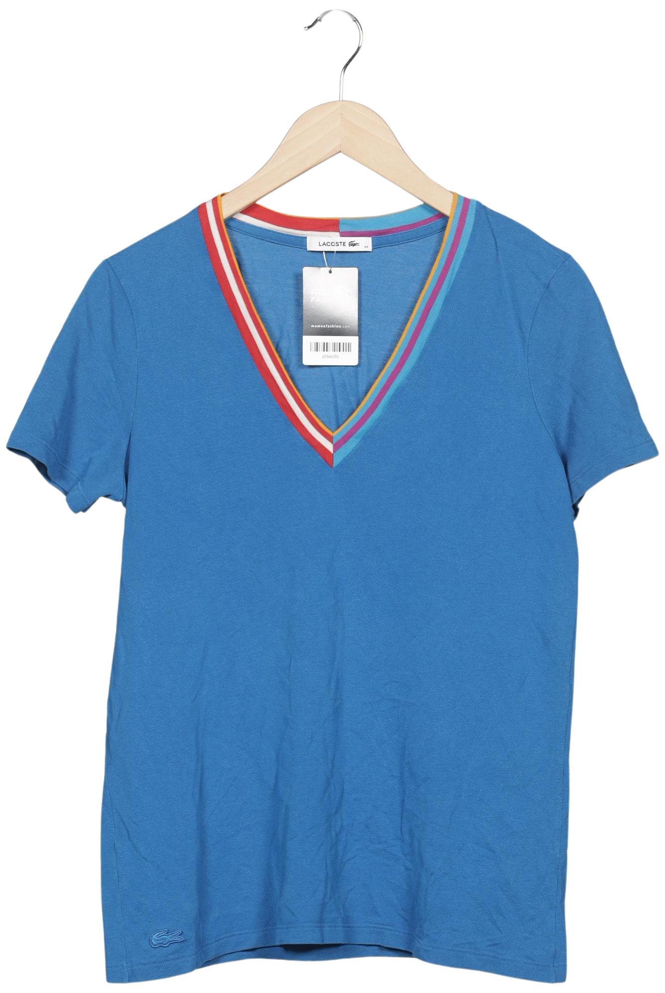 

Lacoste Damen T-Shirt, blau, Gr. 44