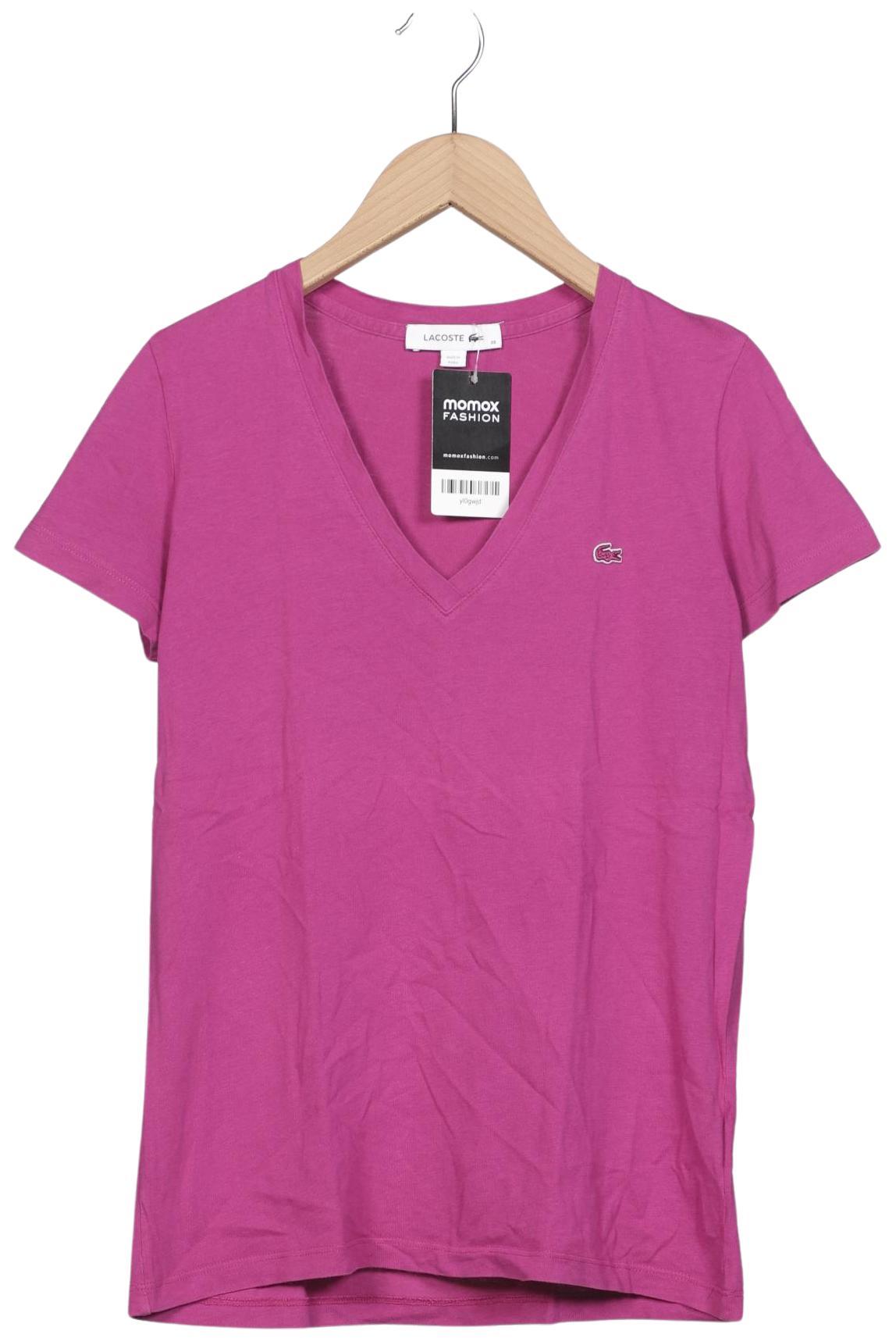 

Lacoste Damen T-Shirt, pink, Gr. 38