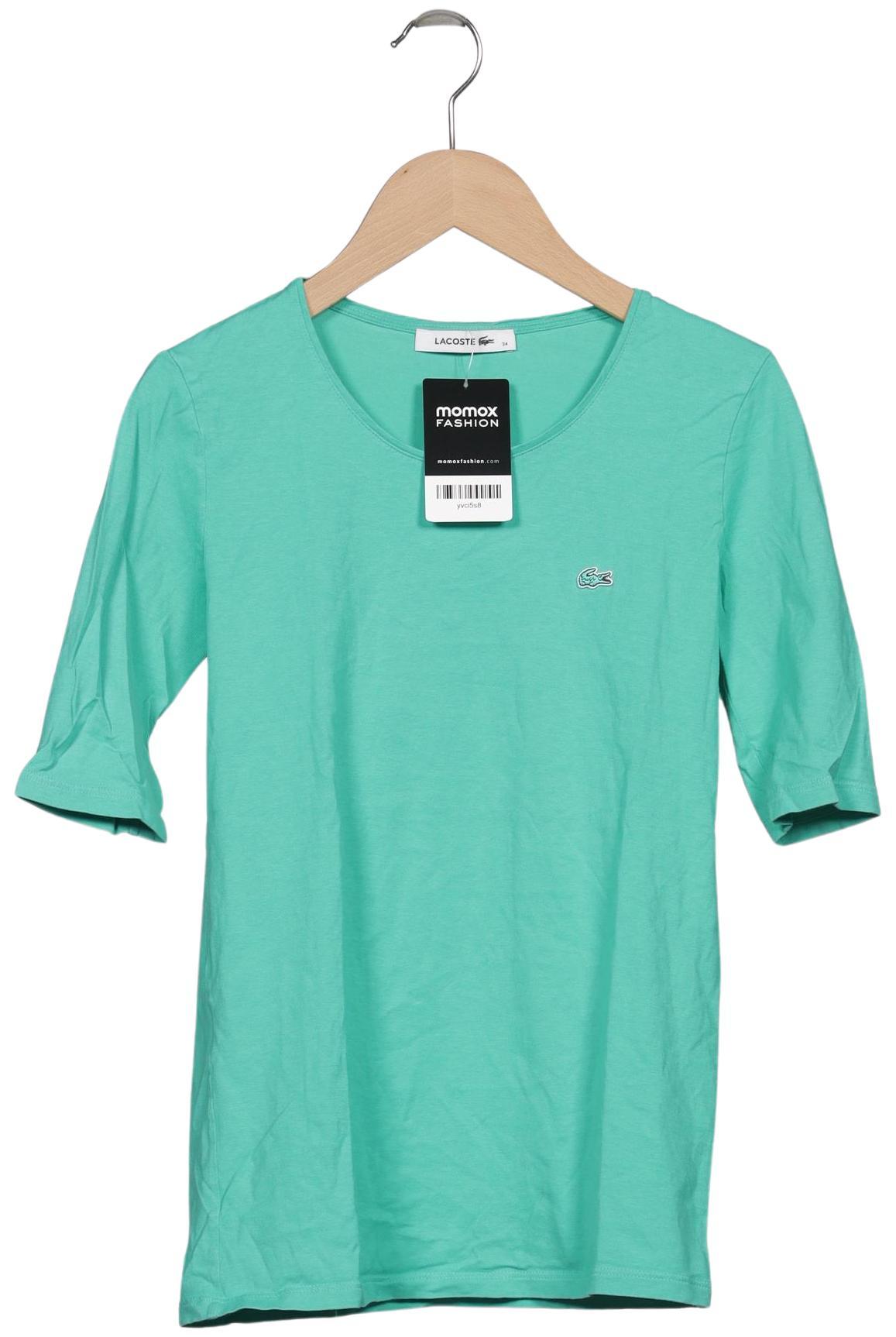 

Lacoste Damen T-Shirt, grün, Gr. 34