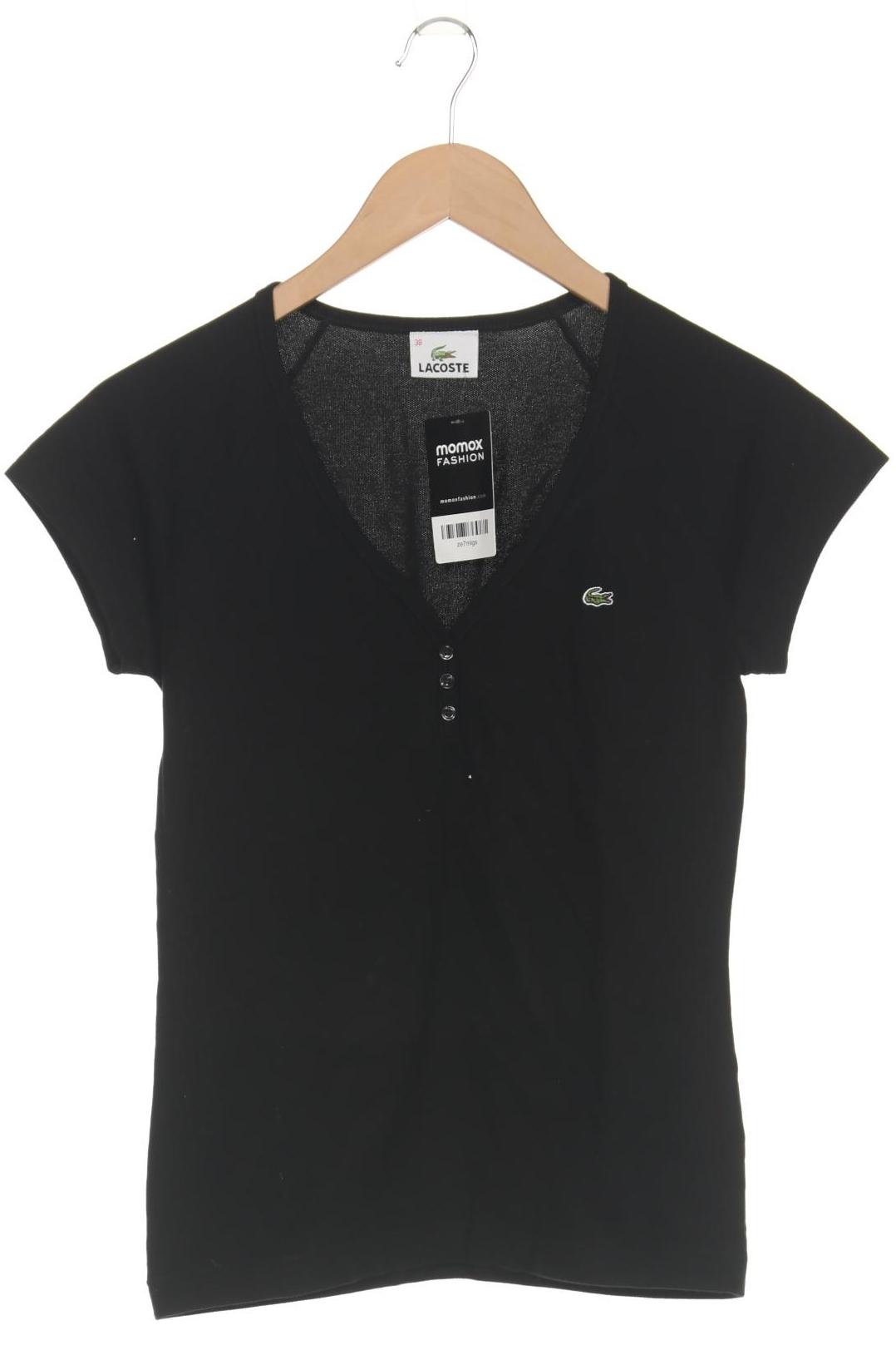 

Lacoste Damen T-Shirt, schwarz, Gr. 38