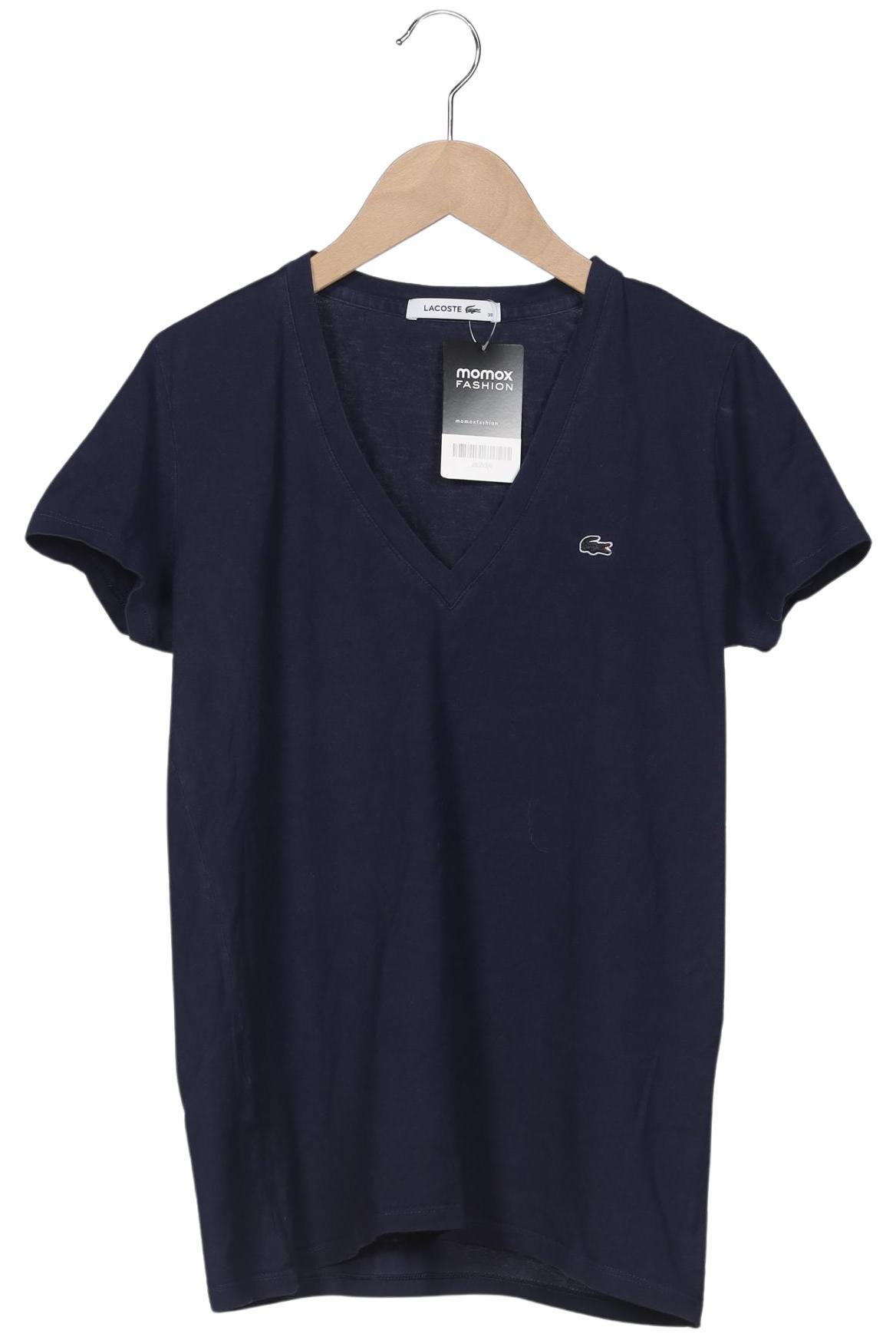 

Lacoste Damen T-Shirt, marineblau, Gr. 38