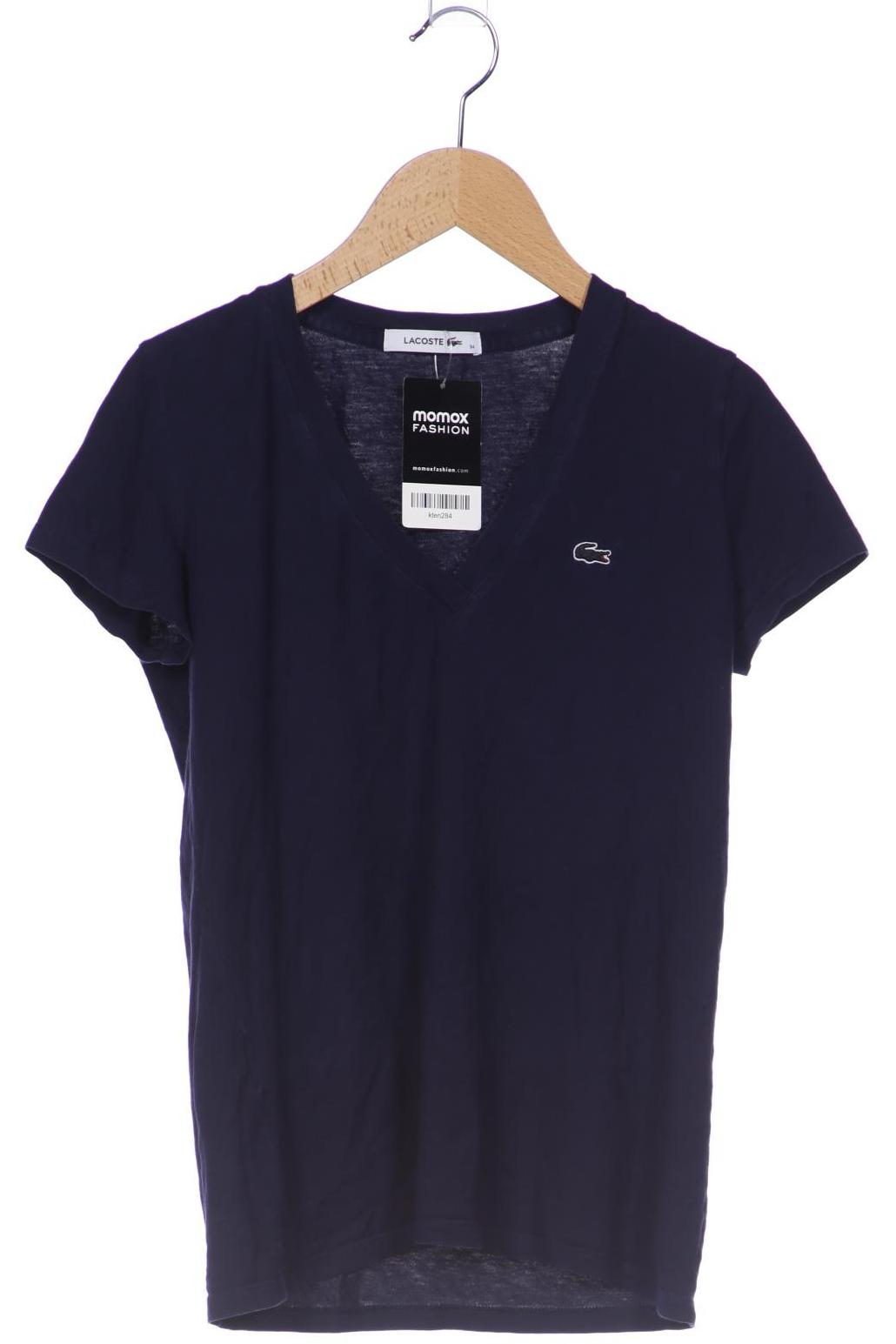 

Lacoste Damen T-Shirt, marineblau, Gr. 34