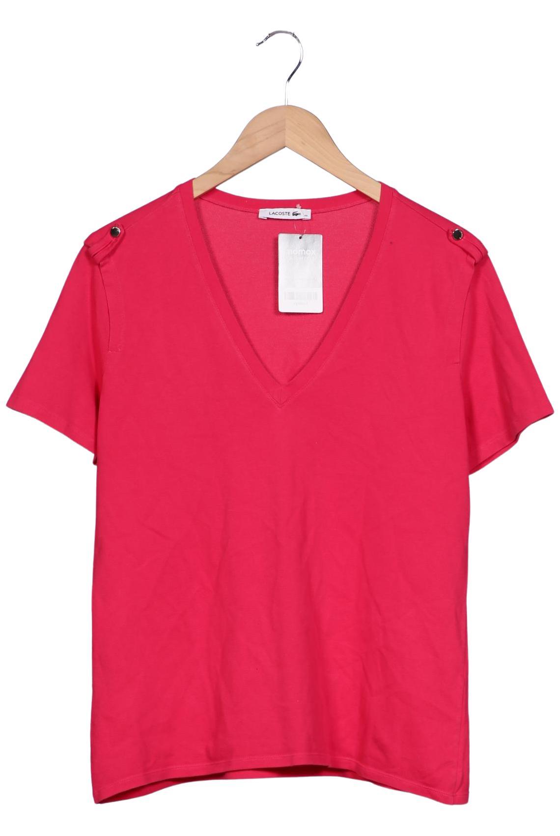 

Lacoste Damen T-Shirt, pink, Gr. 46