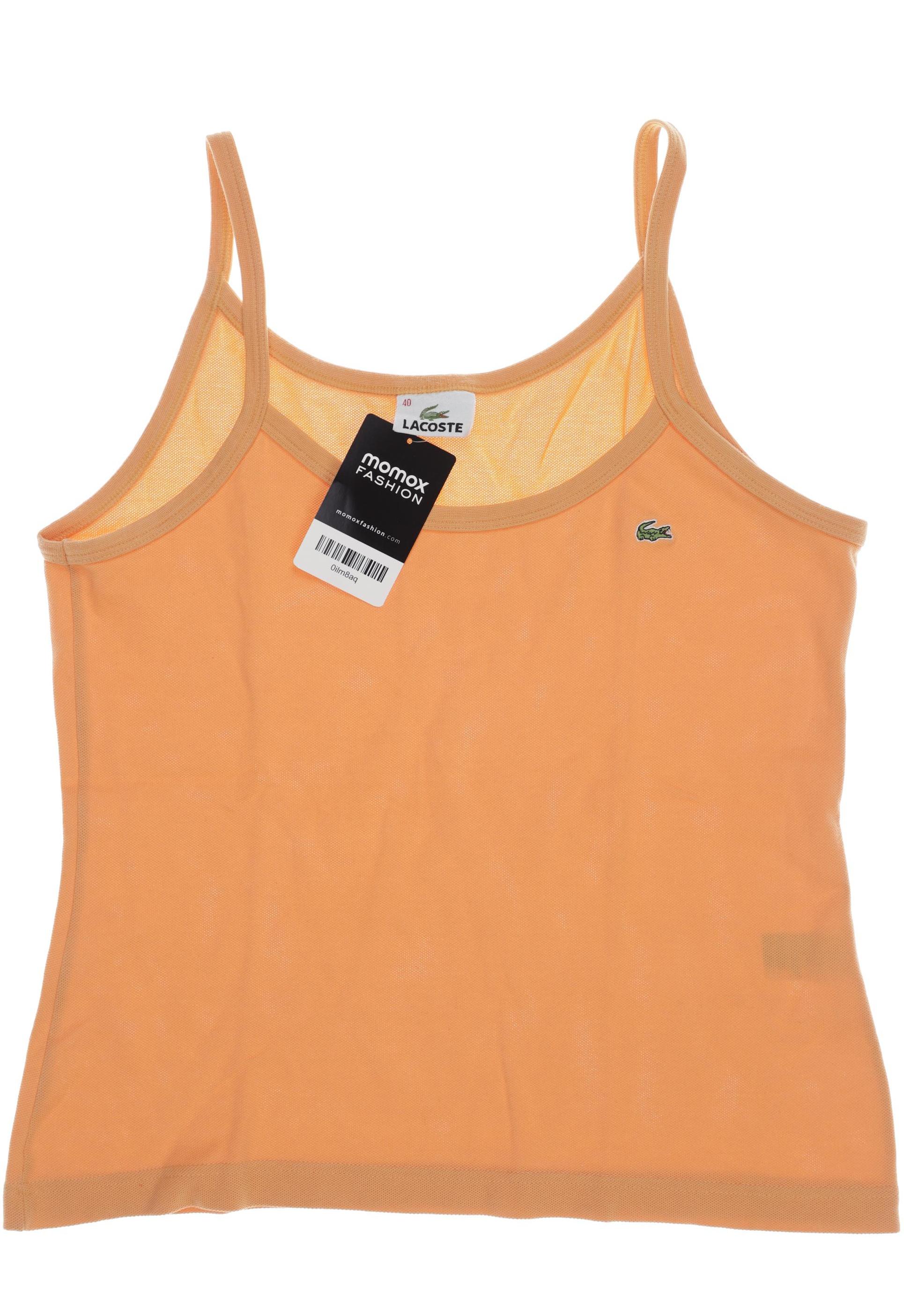 

Lacoste Damen Top, orange, Gr. 40