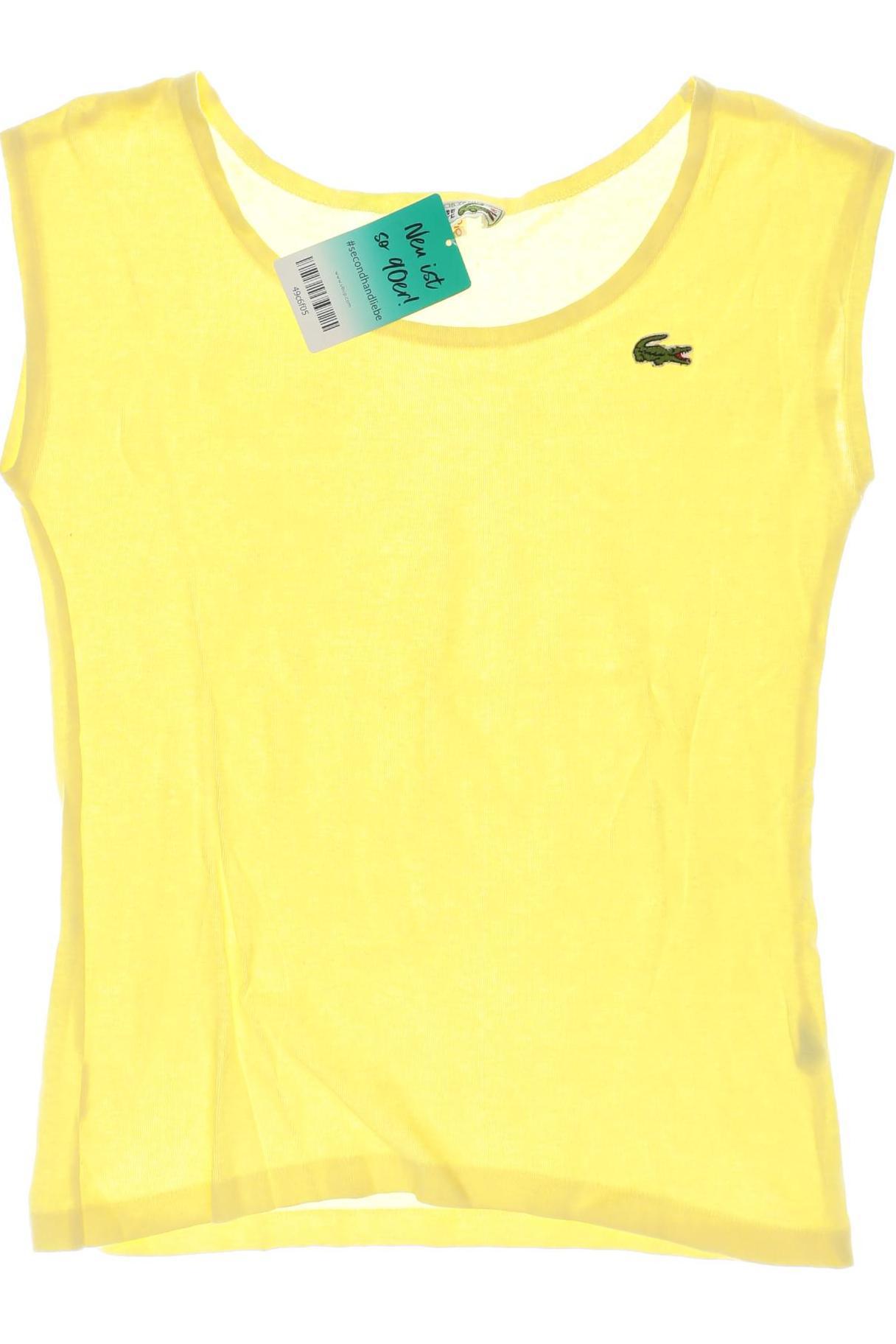 

Lacoste Damen Top, gelb, Gr. 40