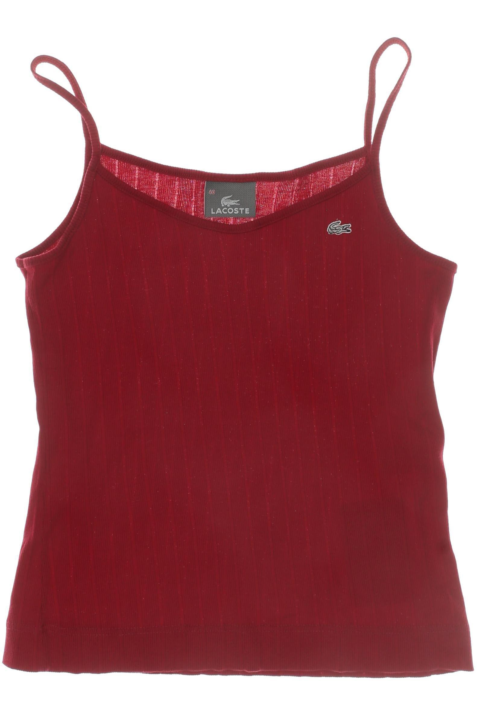

Lacoste Damen Top, rot, Gr. 40